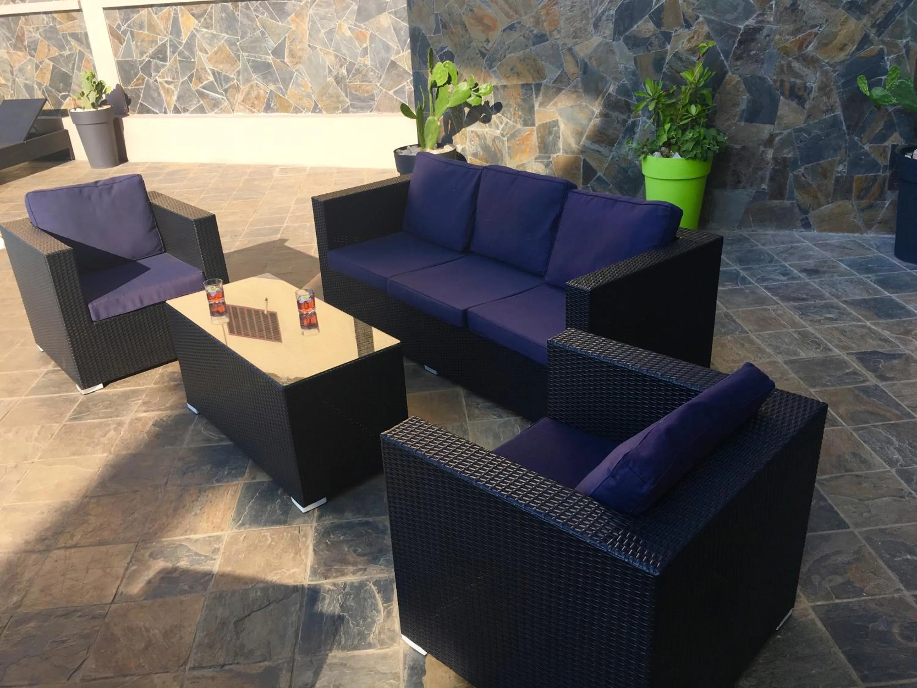 Balcony/Terrace in Hotel de la Poste