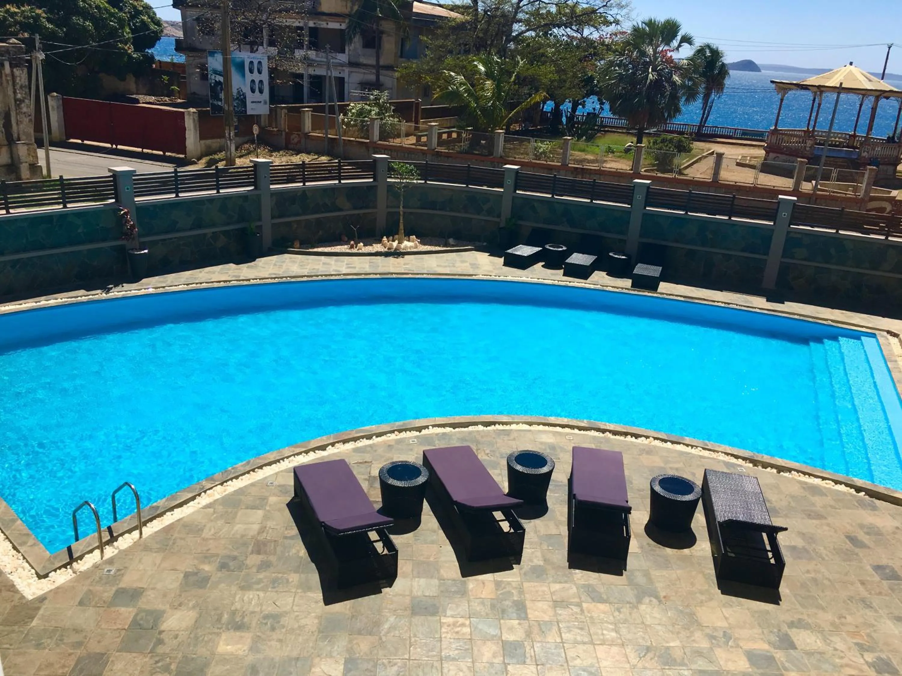 Balcony/Terrace in Hotel de la Poste