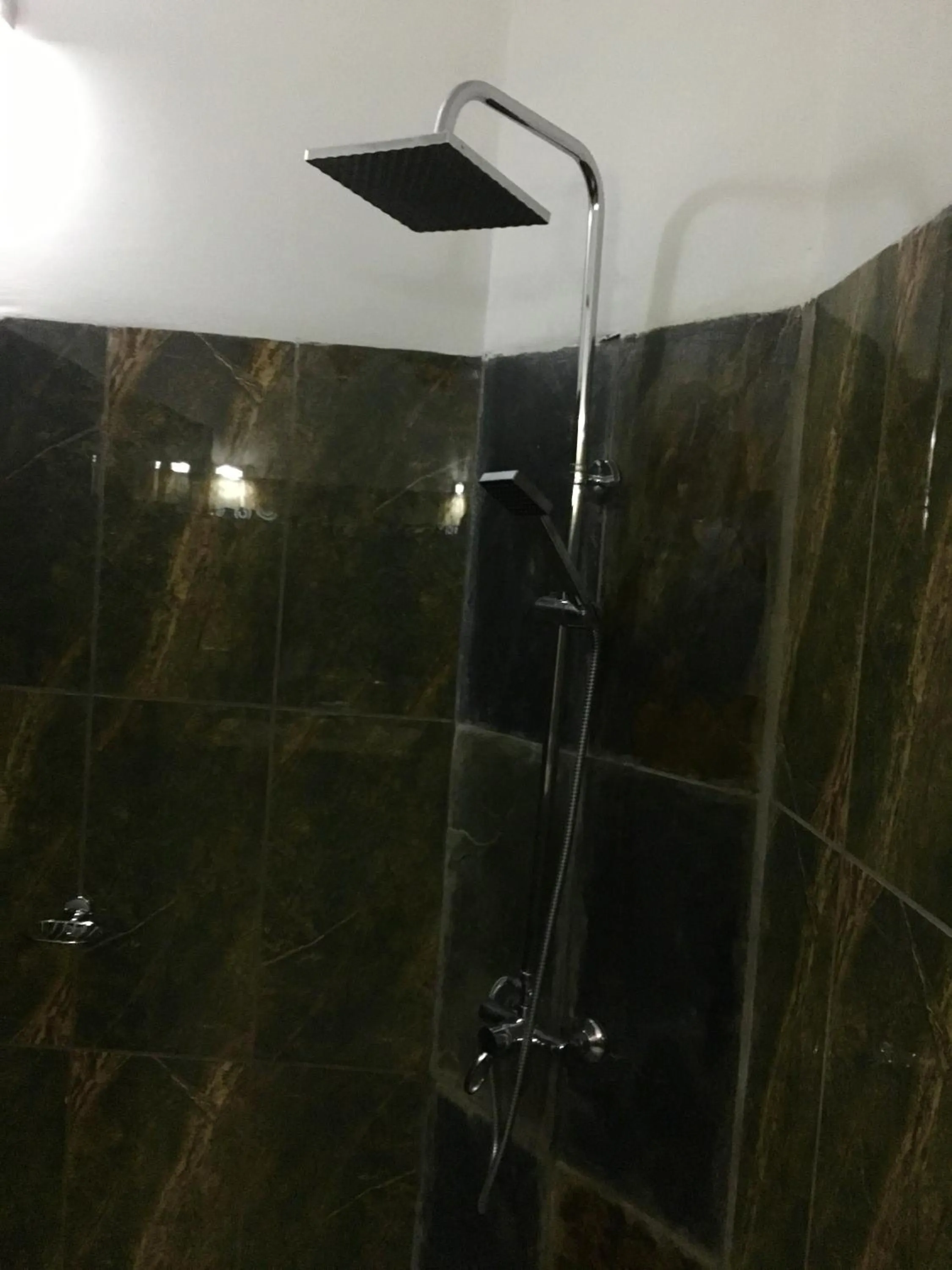 Shower in Hotel de la Poste