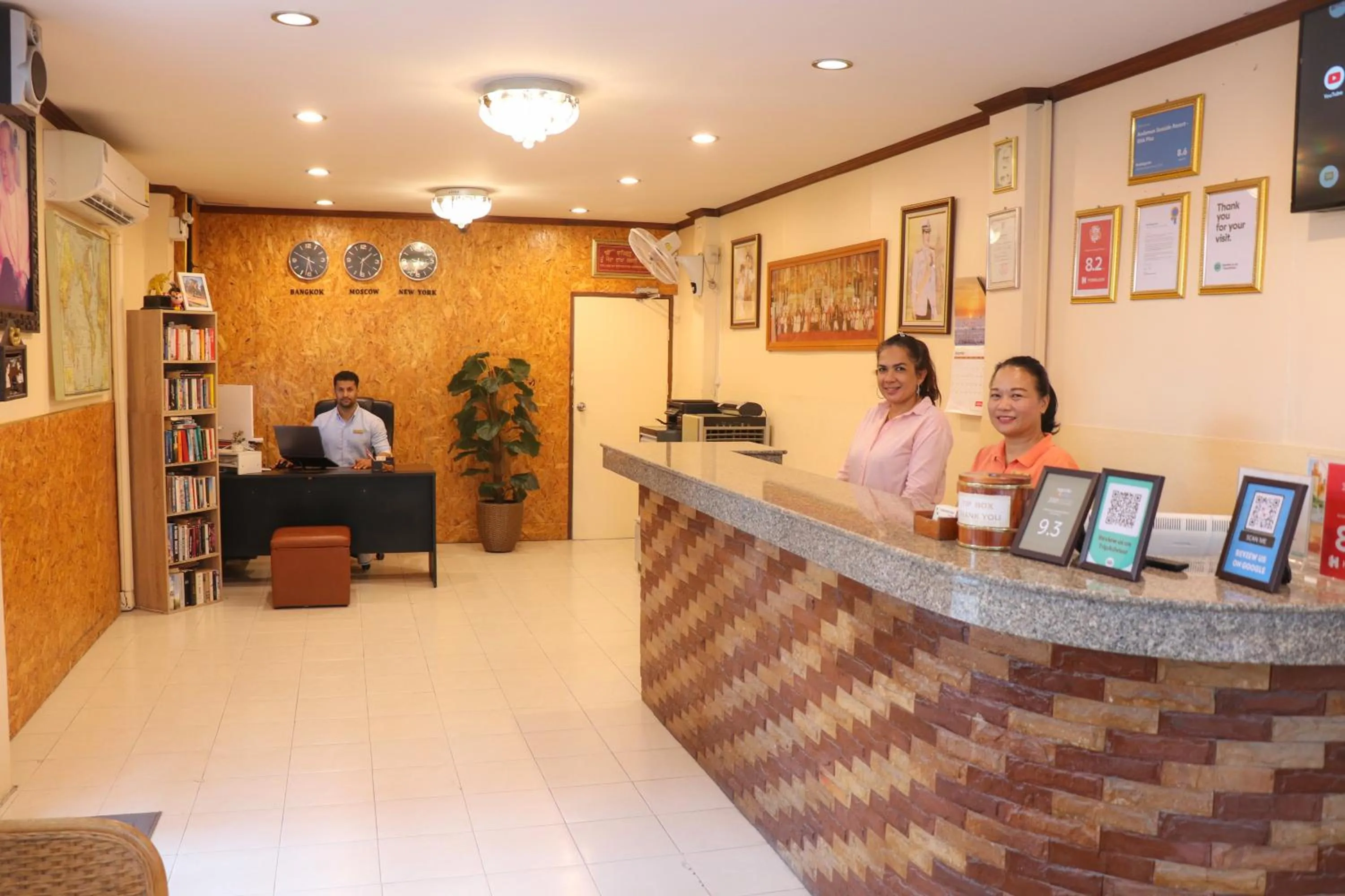 Lobby or reception in Andaman Seaside Resort Bangtao Beach