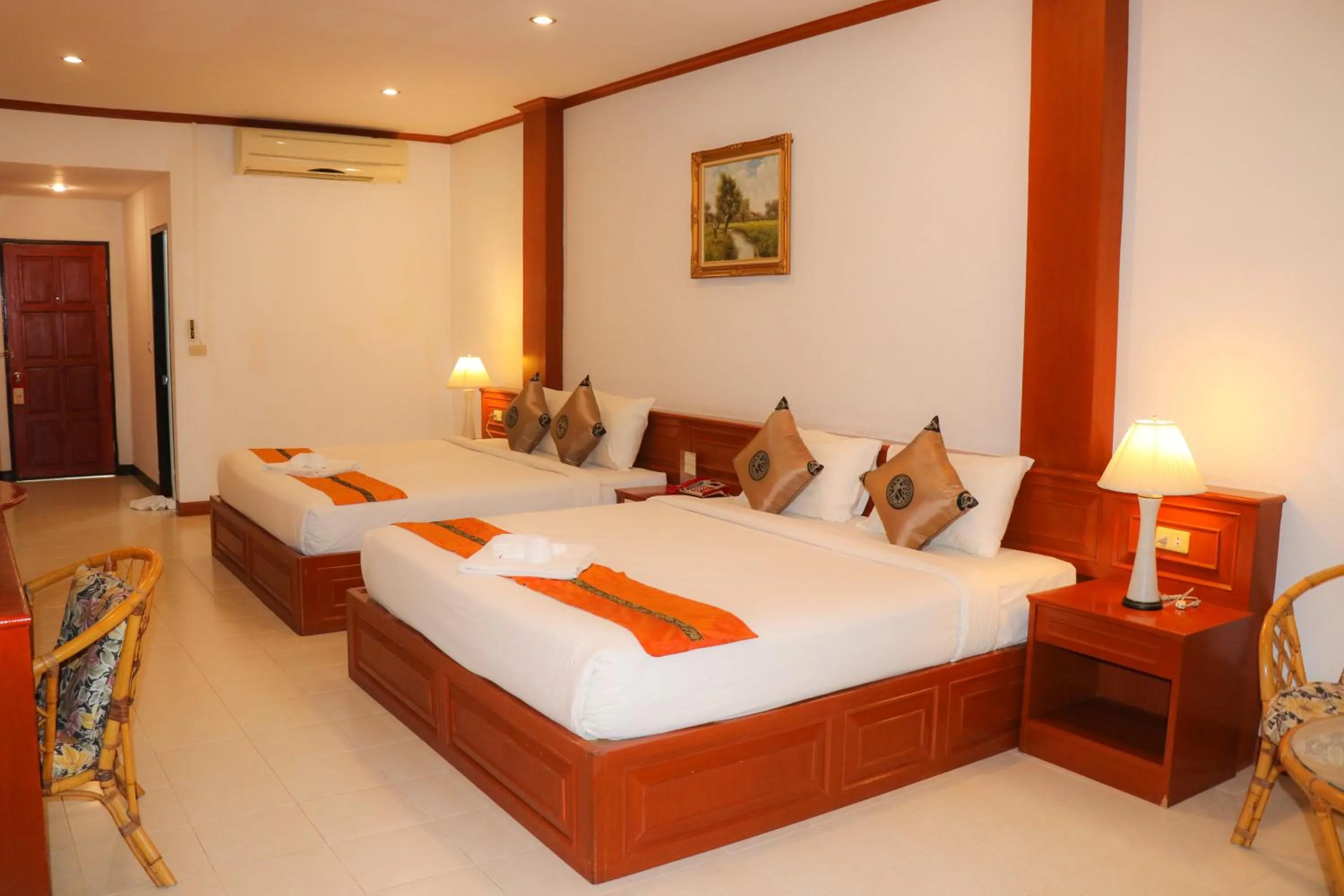 Bedroom, Bed in Andaman Seaside Resort Bangtao Beach