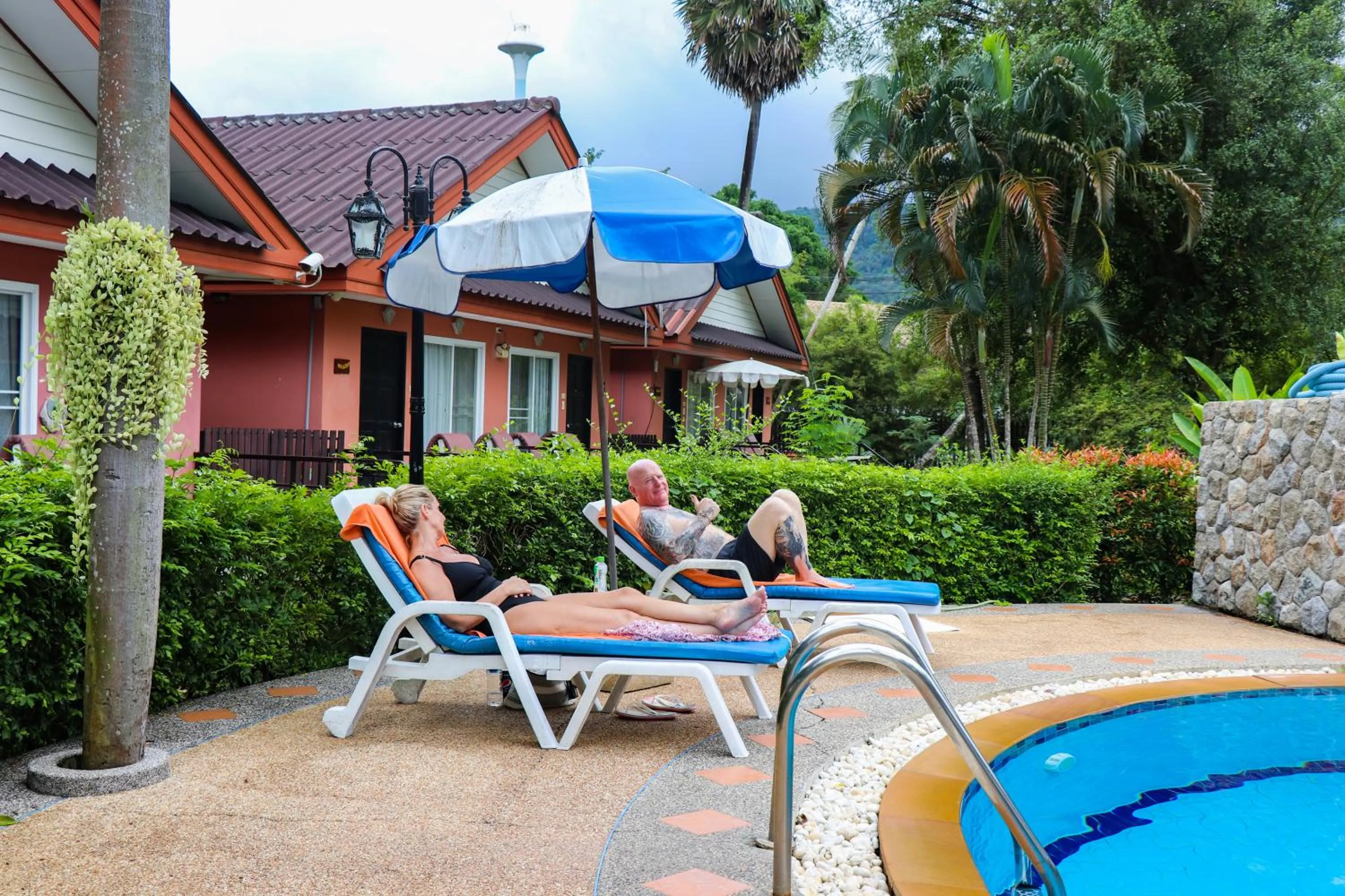 Swimming pool in Andaman Seaside Resort Bangtao Beach