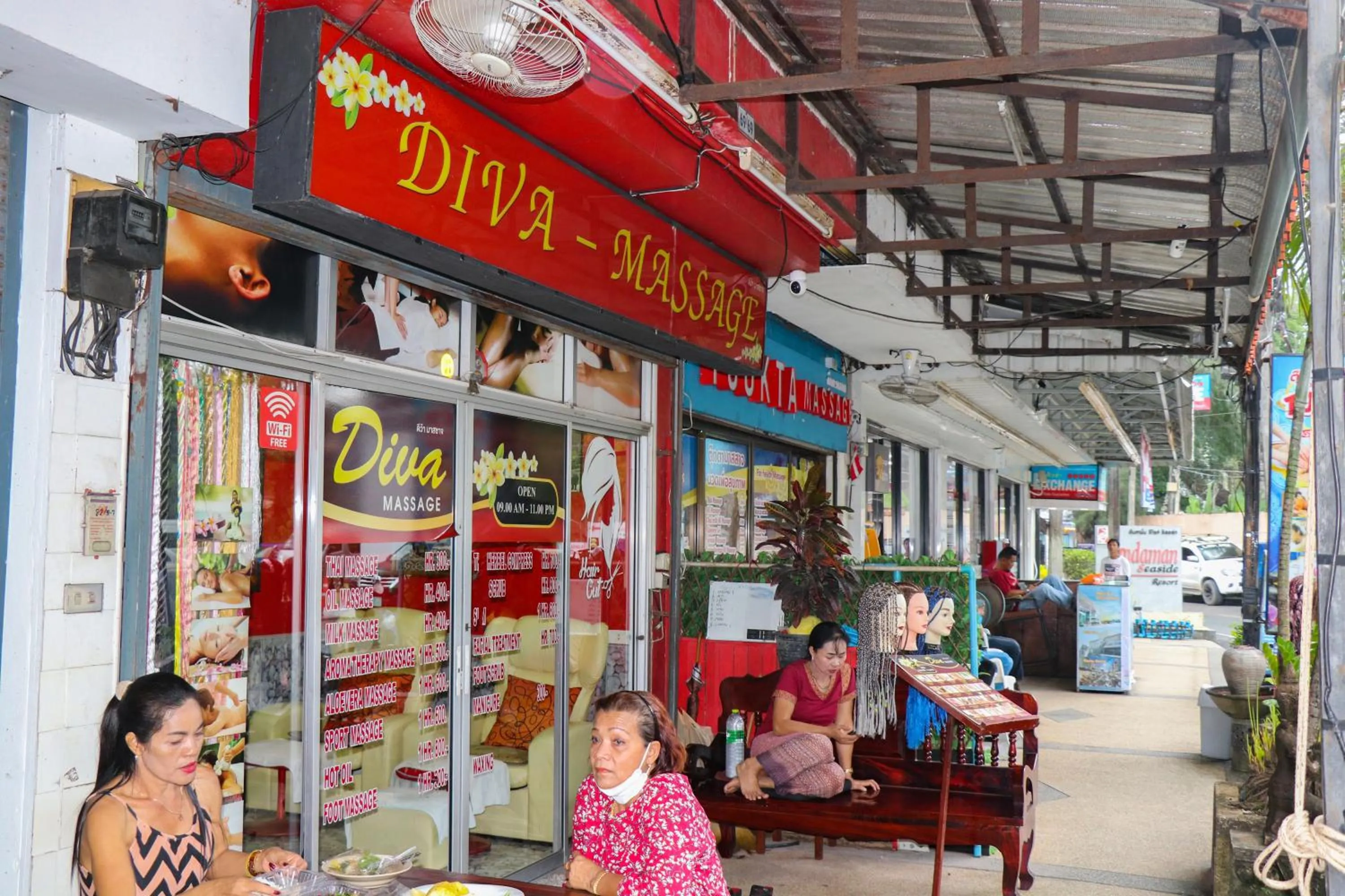 Massage in Andaman Seaside Resort Bangtao Beach