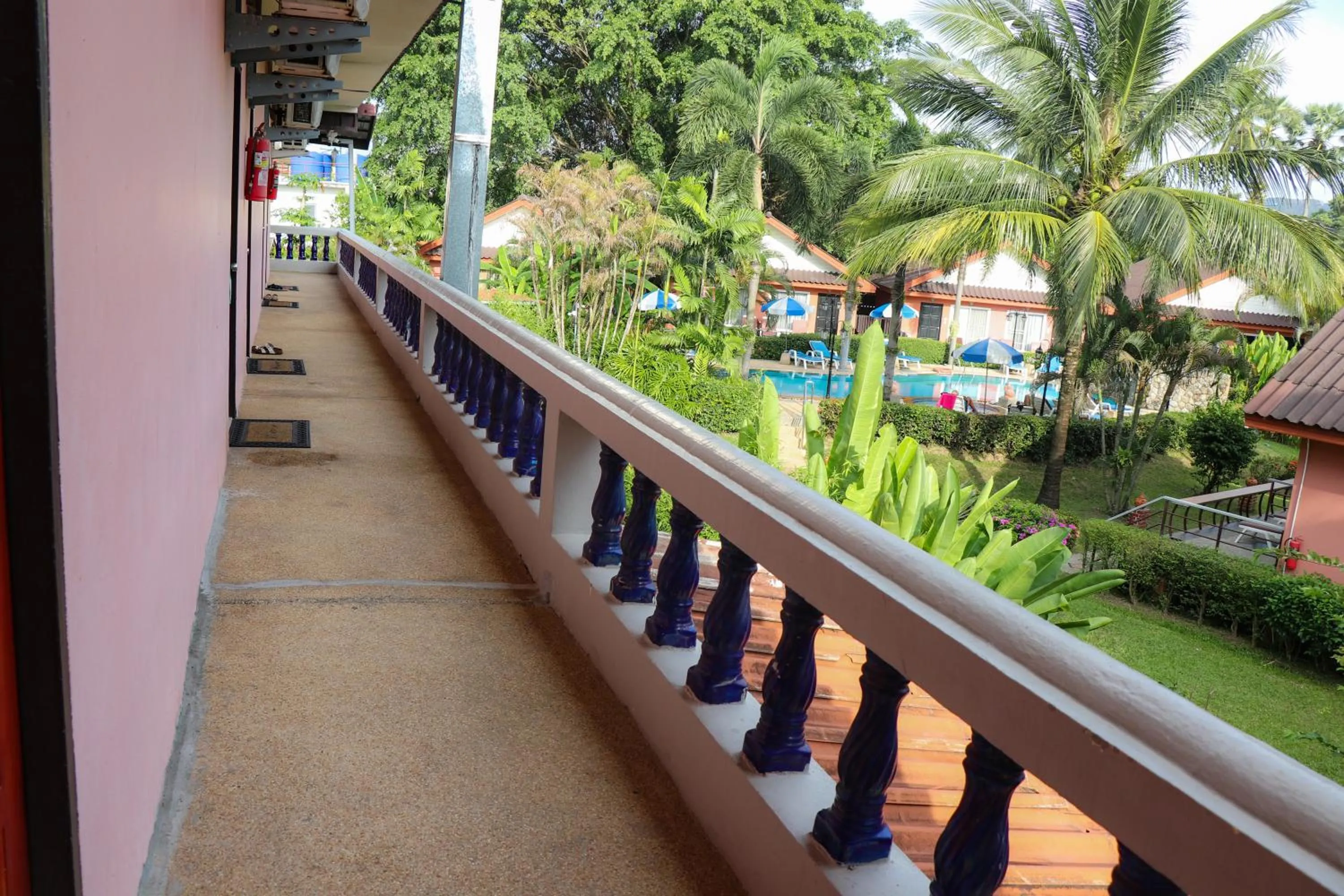 Balcony/Terrace in Andaman Seaside Resort Bangtao Beach