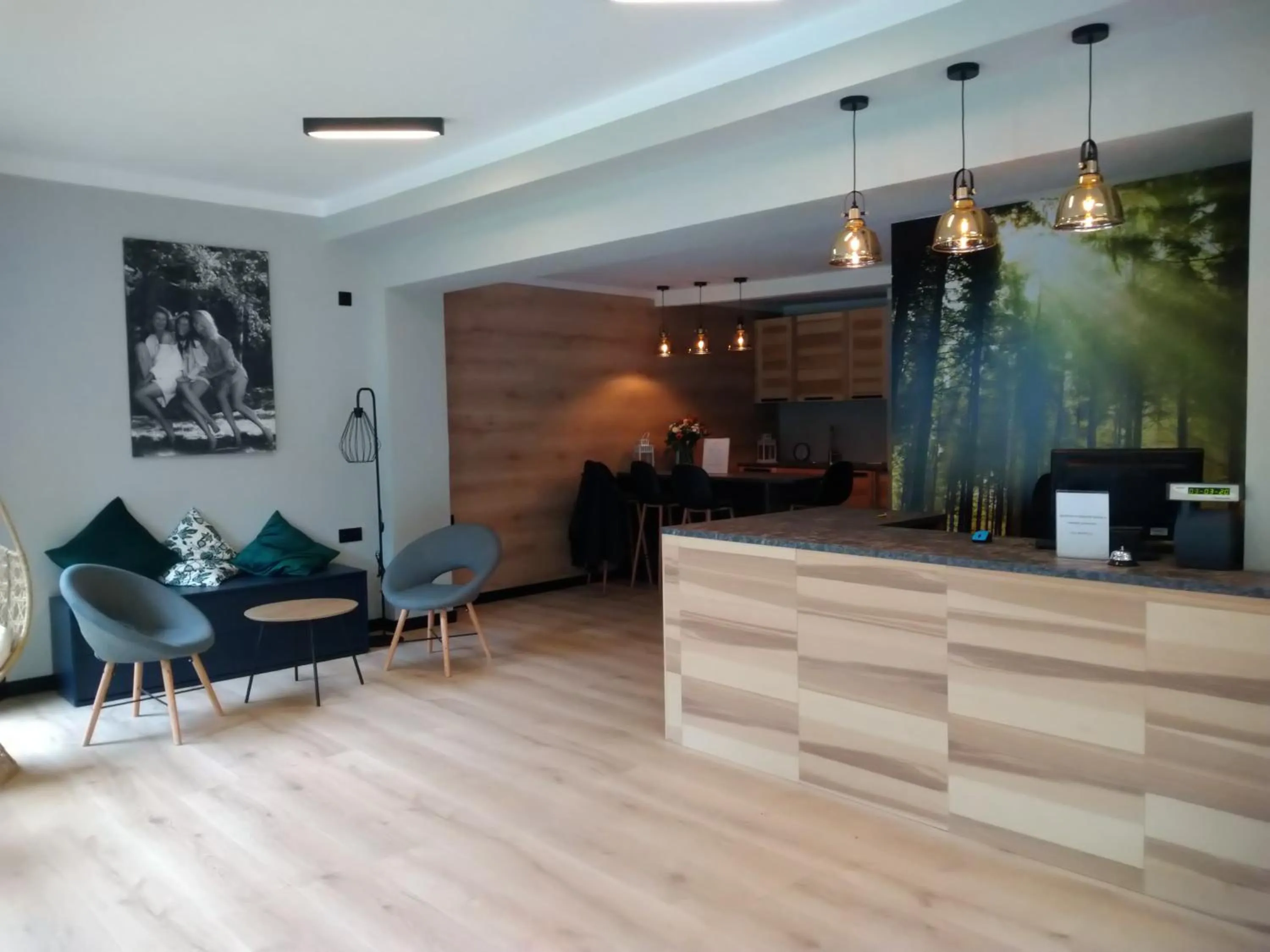 Lobby or reception in Hotel Szablewski