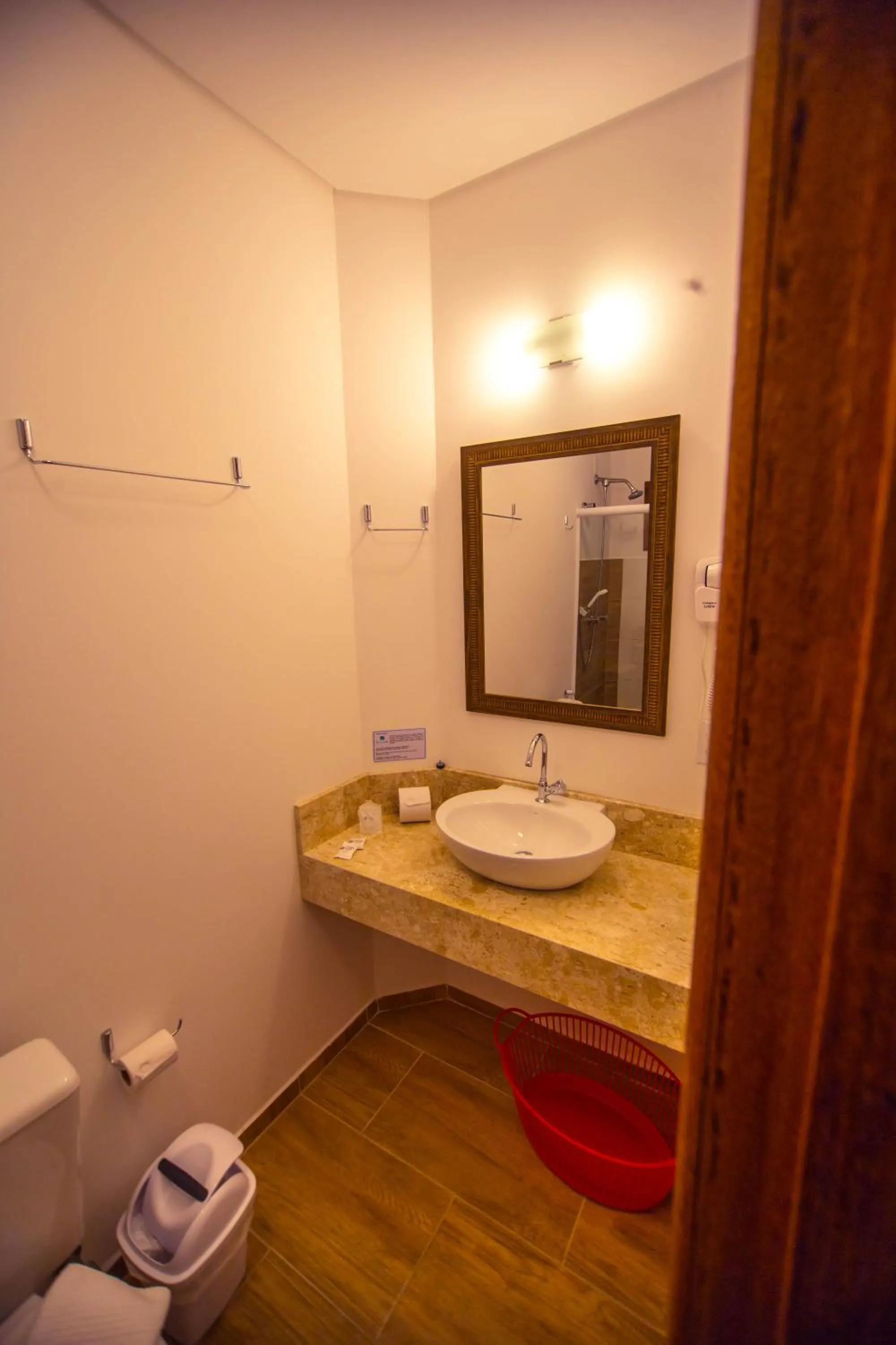 Bathroom in Pousada Dom Capudi