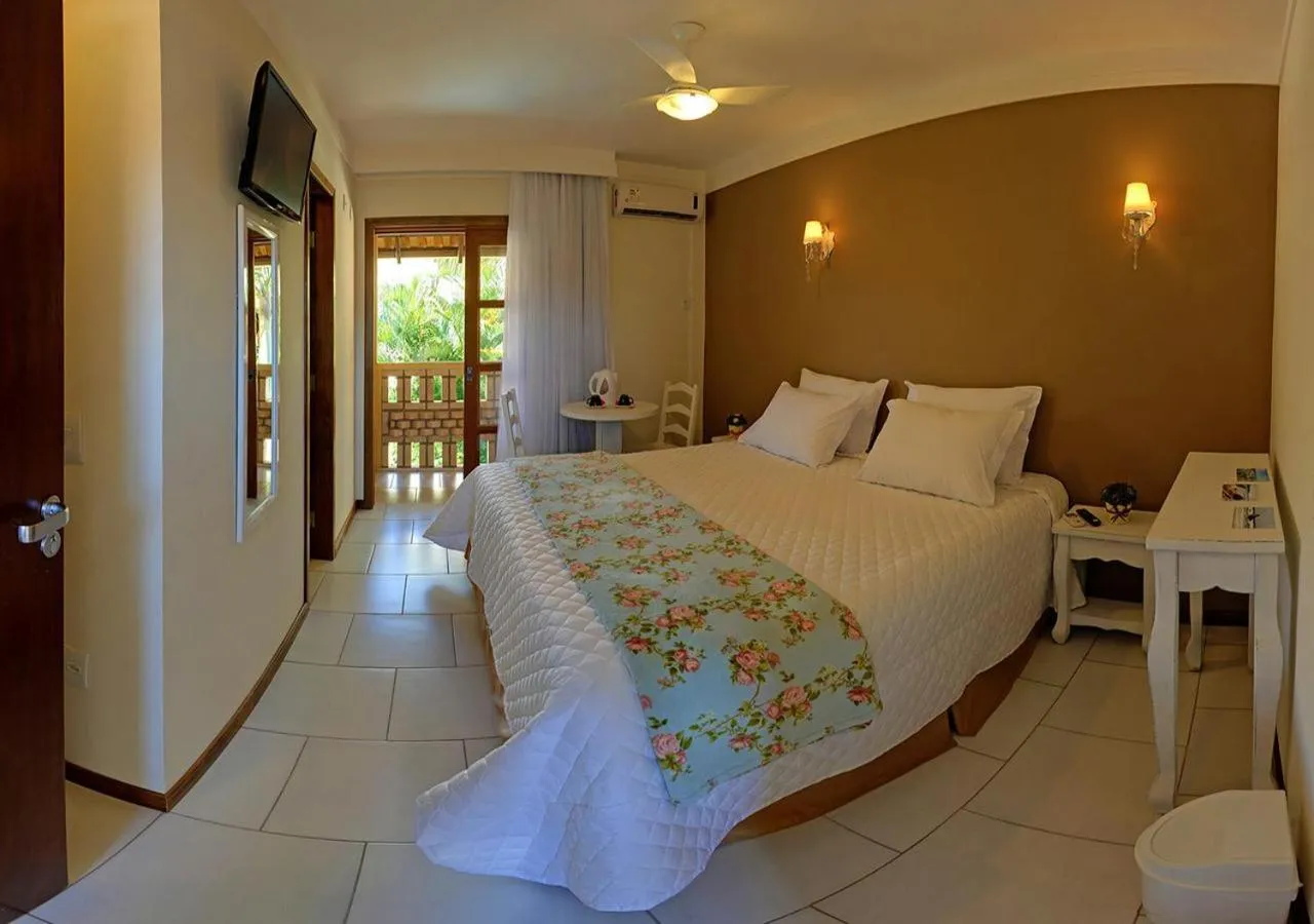 Bed in Pousada Dom Capudi