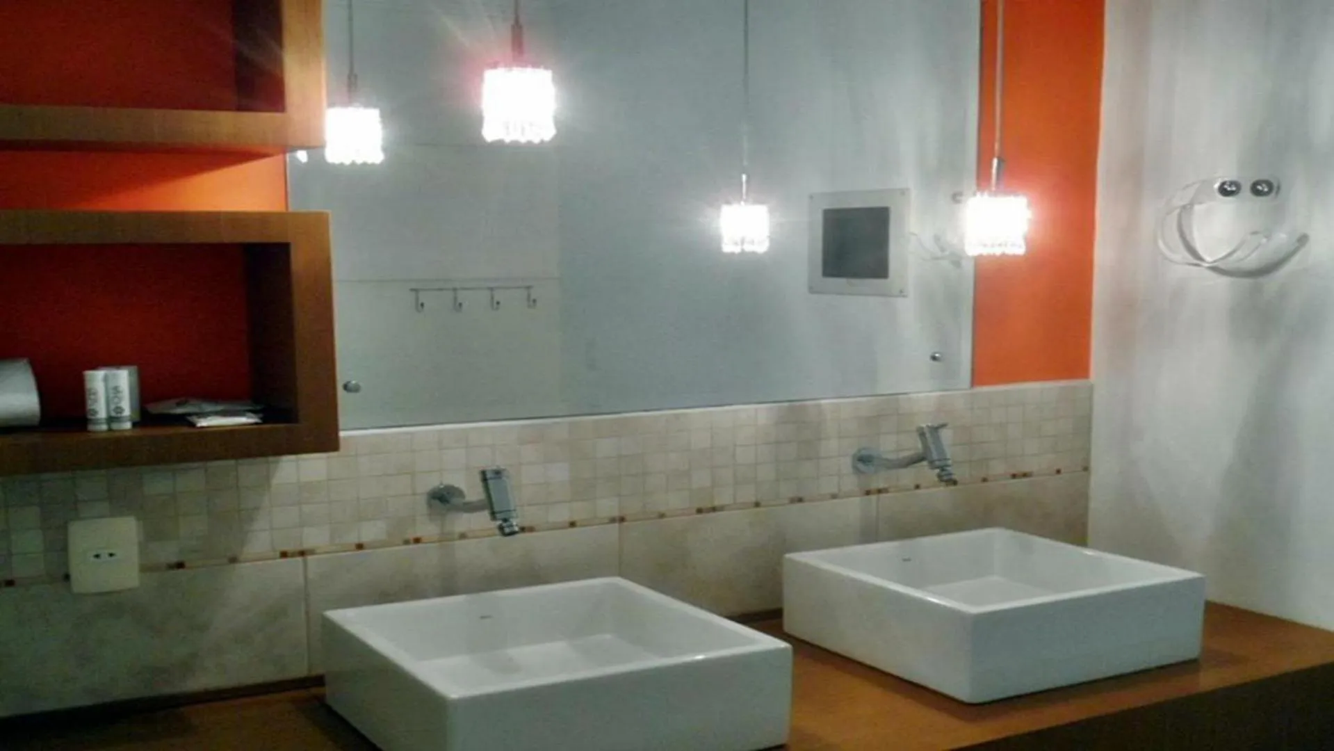 Bathroom in Pousada Dom Capudi