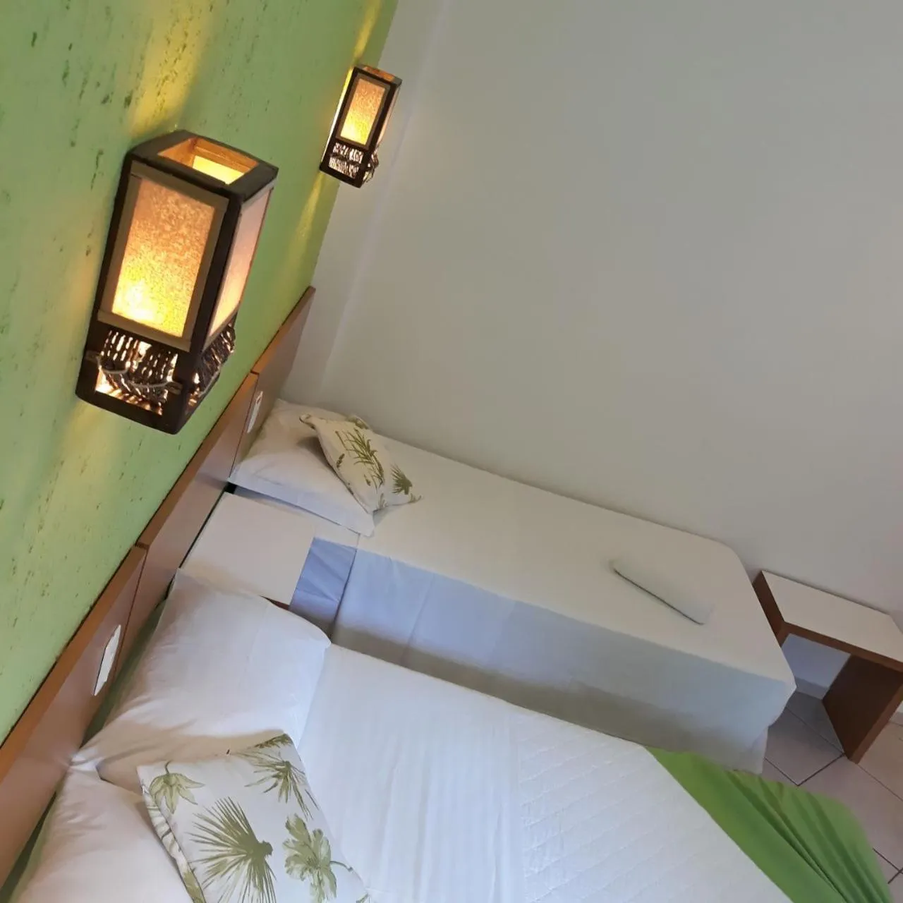 Bed in Pousada Dom Capudi