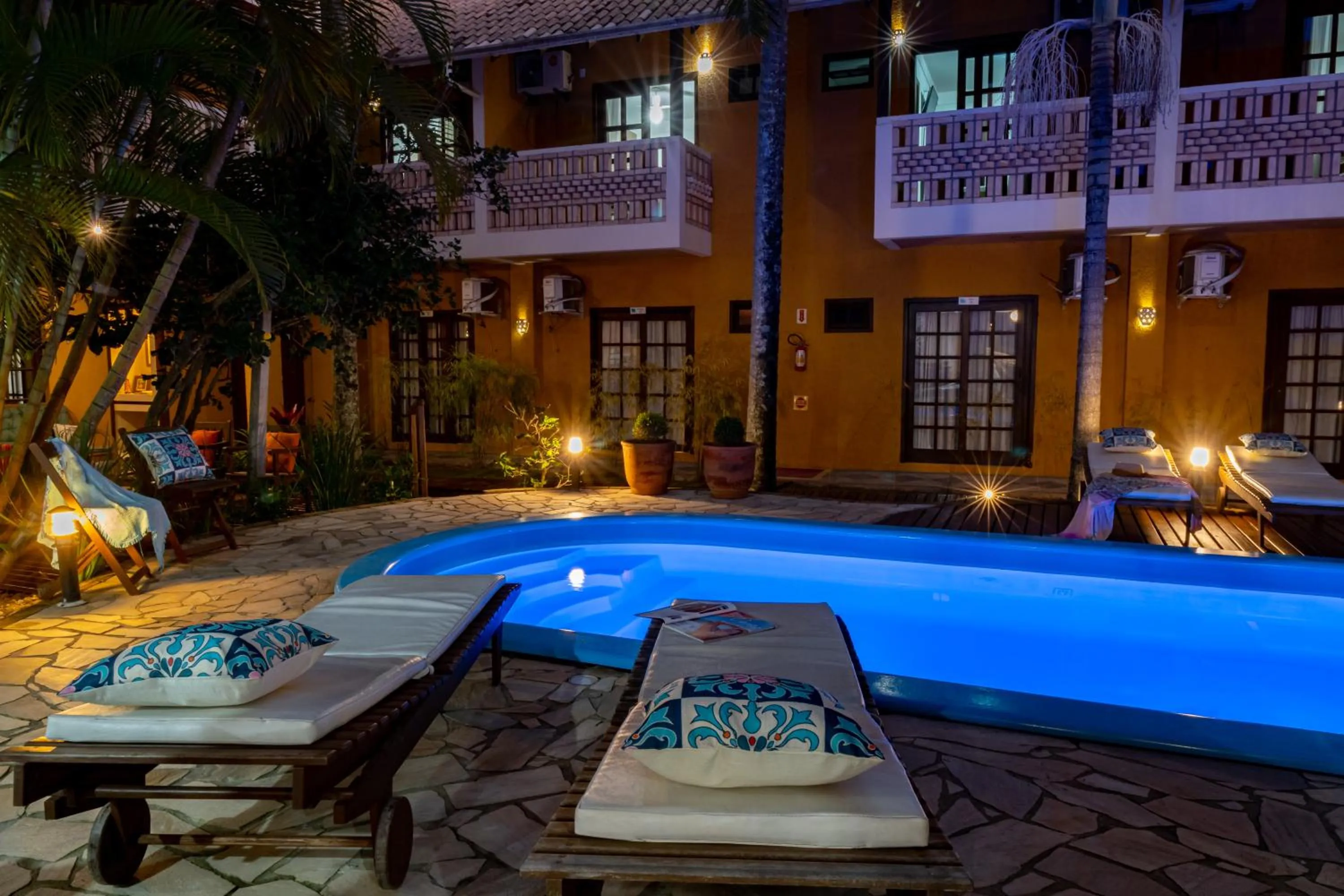 Patio in Pousada Dom Capudi