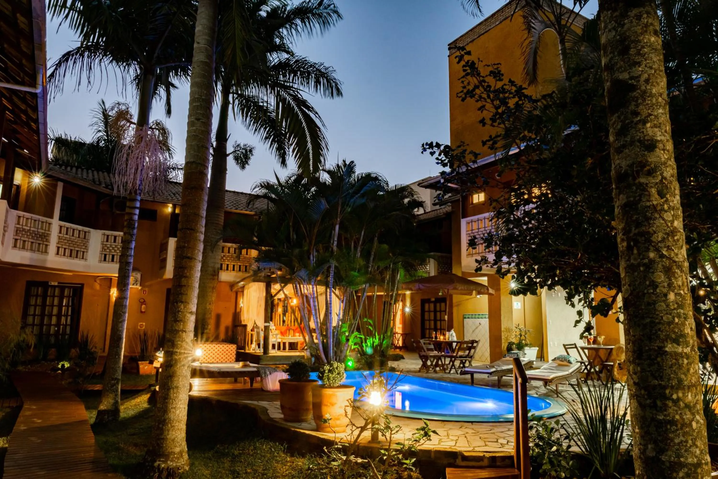 Garden in Pousada Dom Capudi