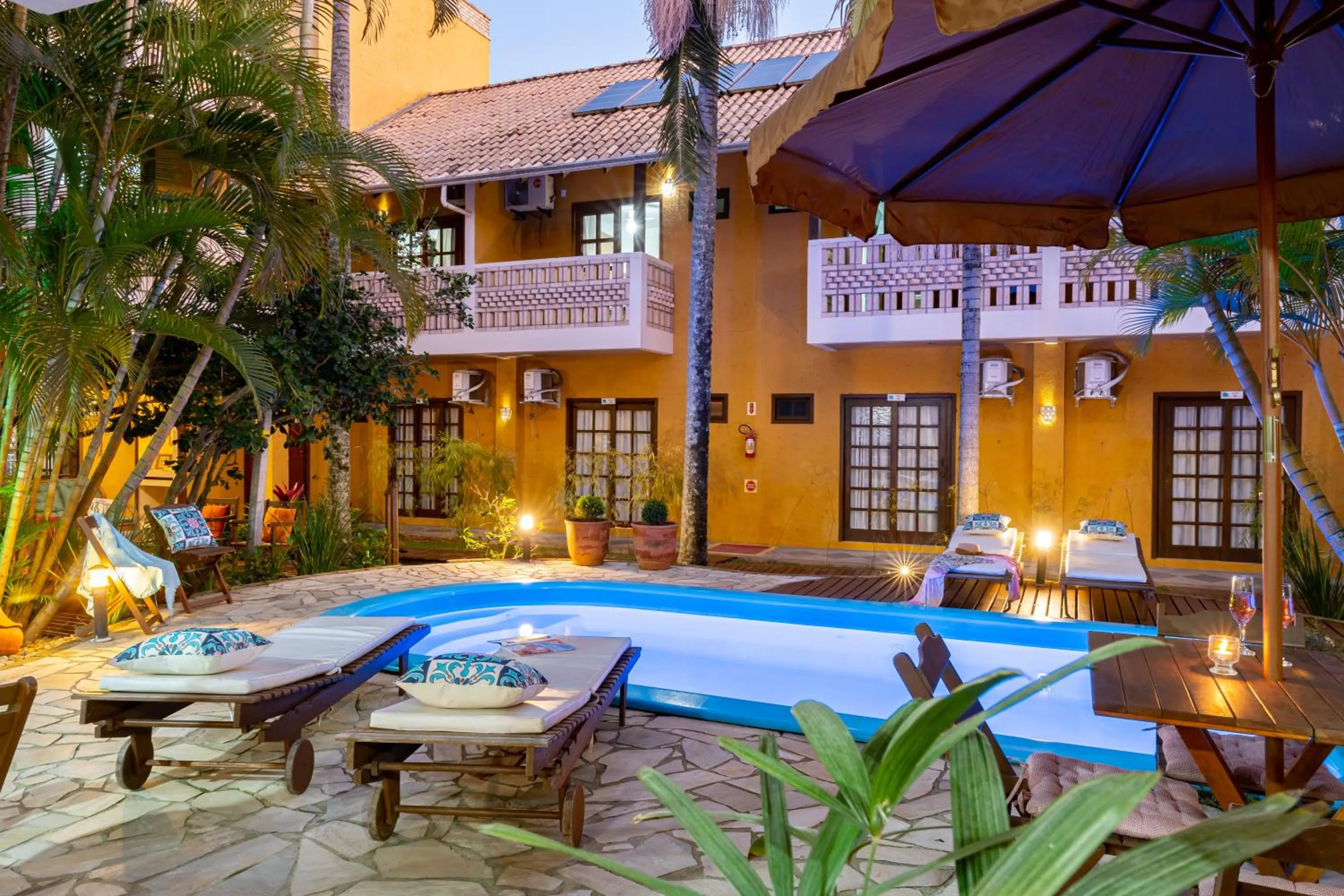 Garden in Pousada Dom Capudi