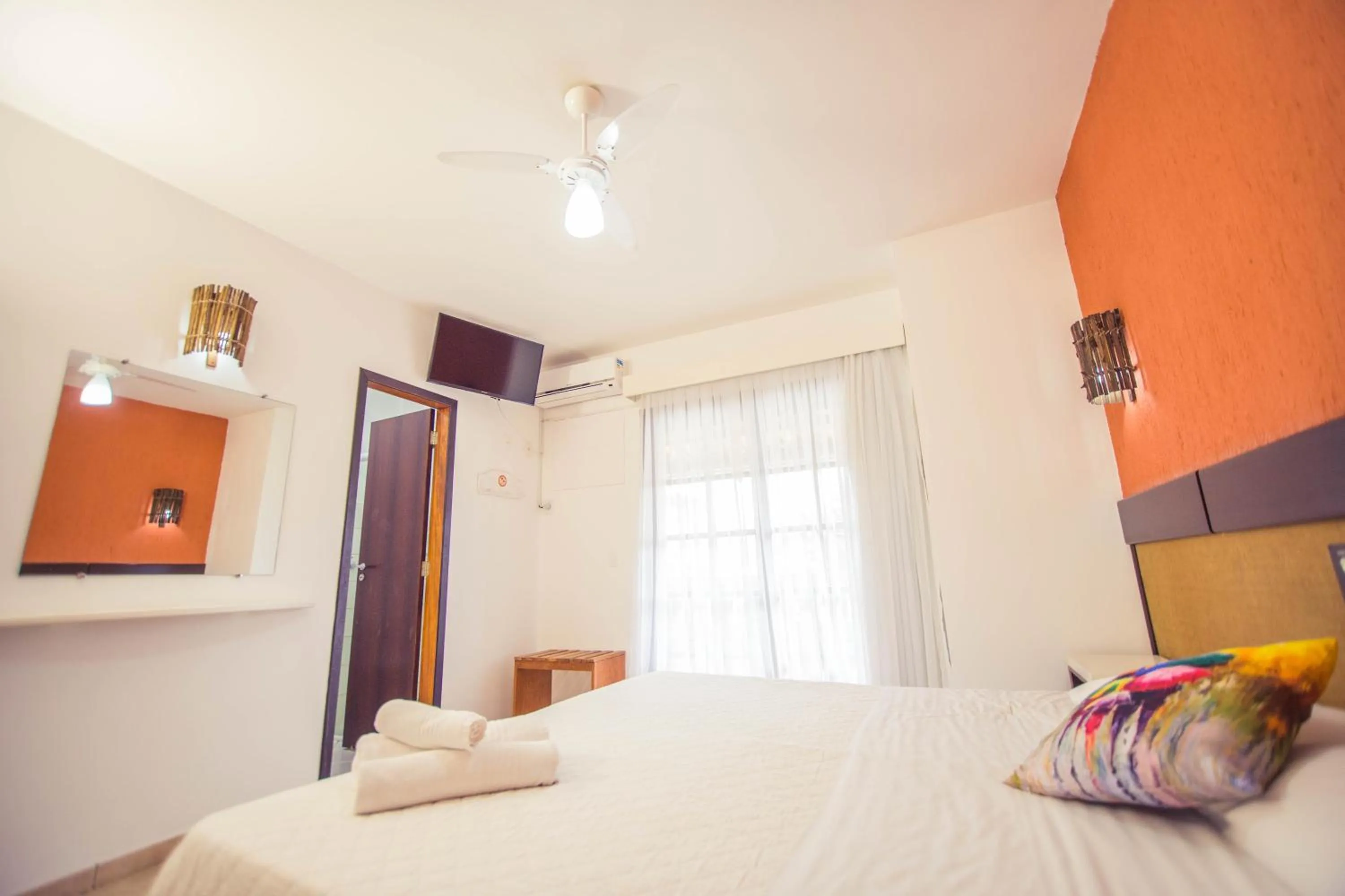 Bed in Pousada Dom Capudi