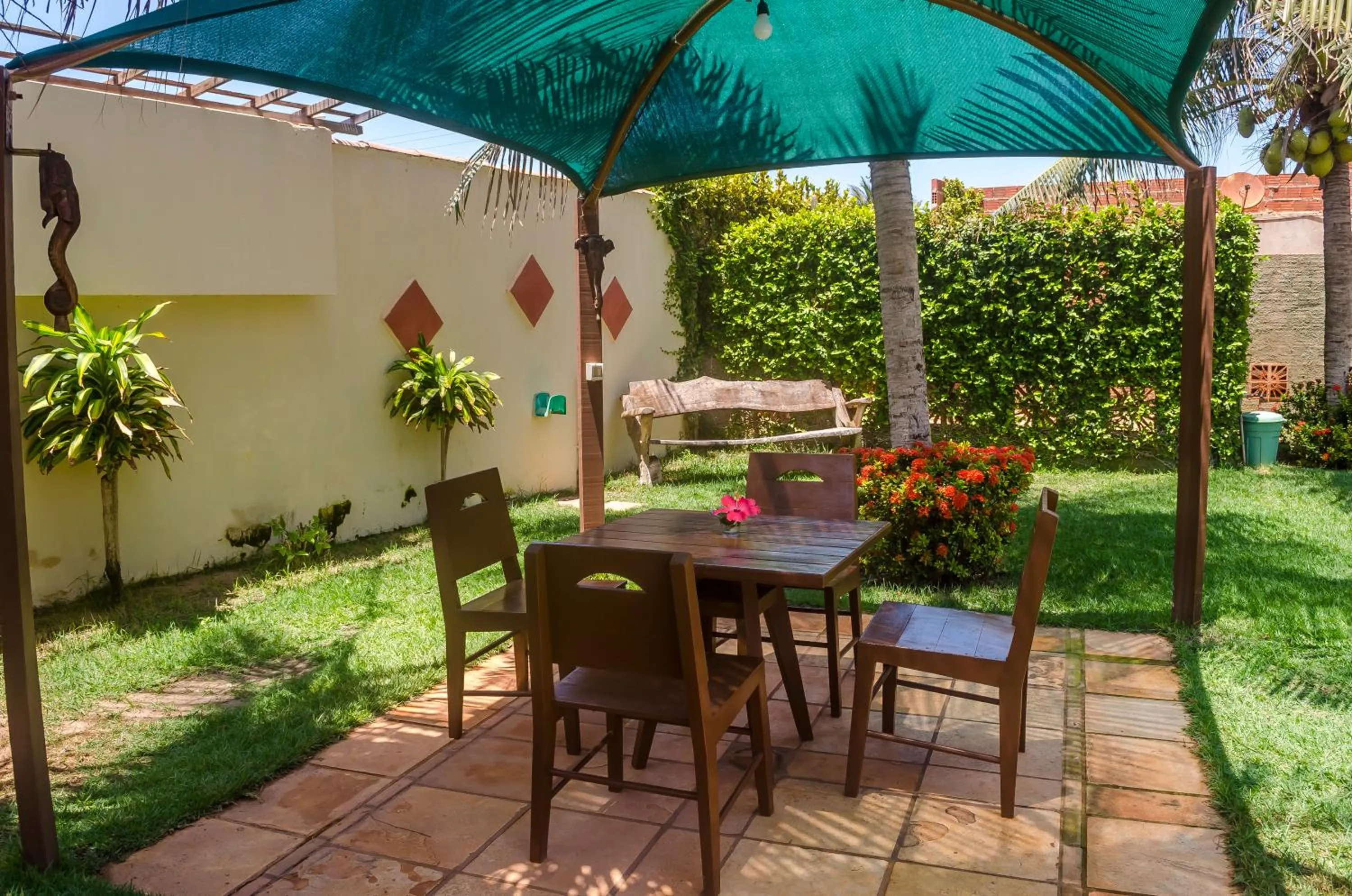 BBQ facilities in Residenza Canoa