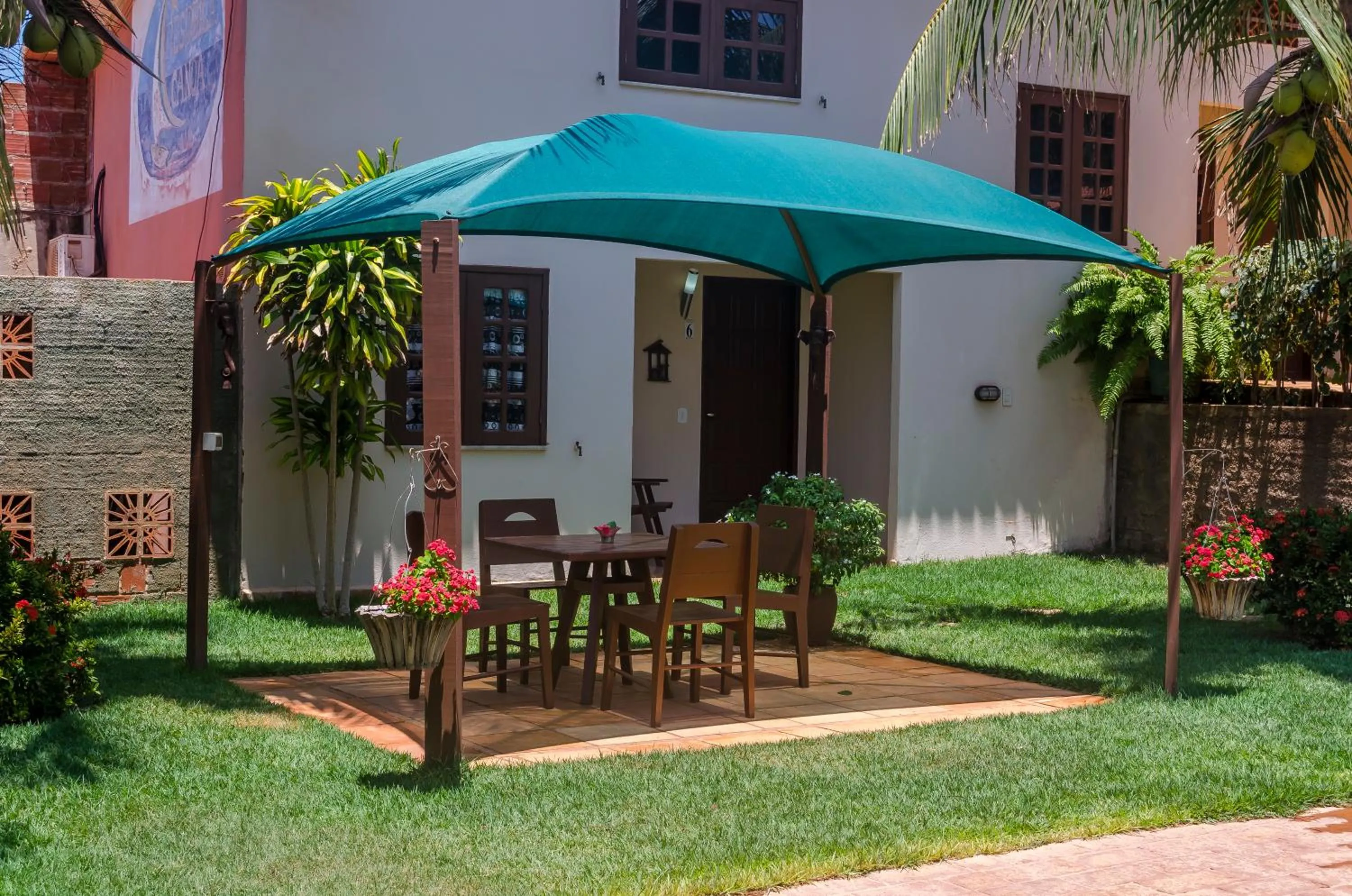 BBQ facilities in Residenza Canoa