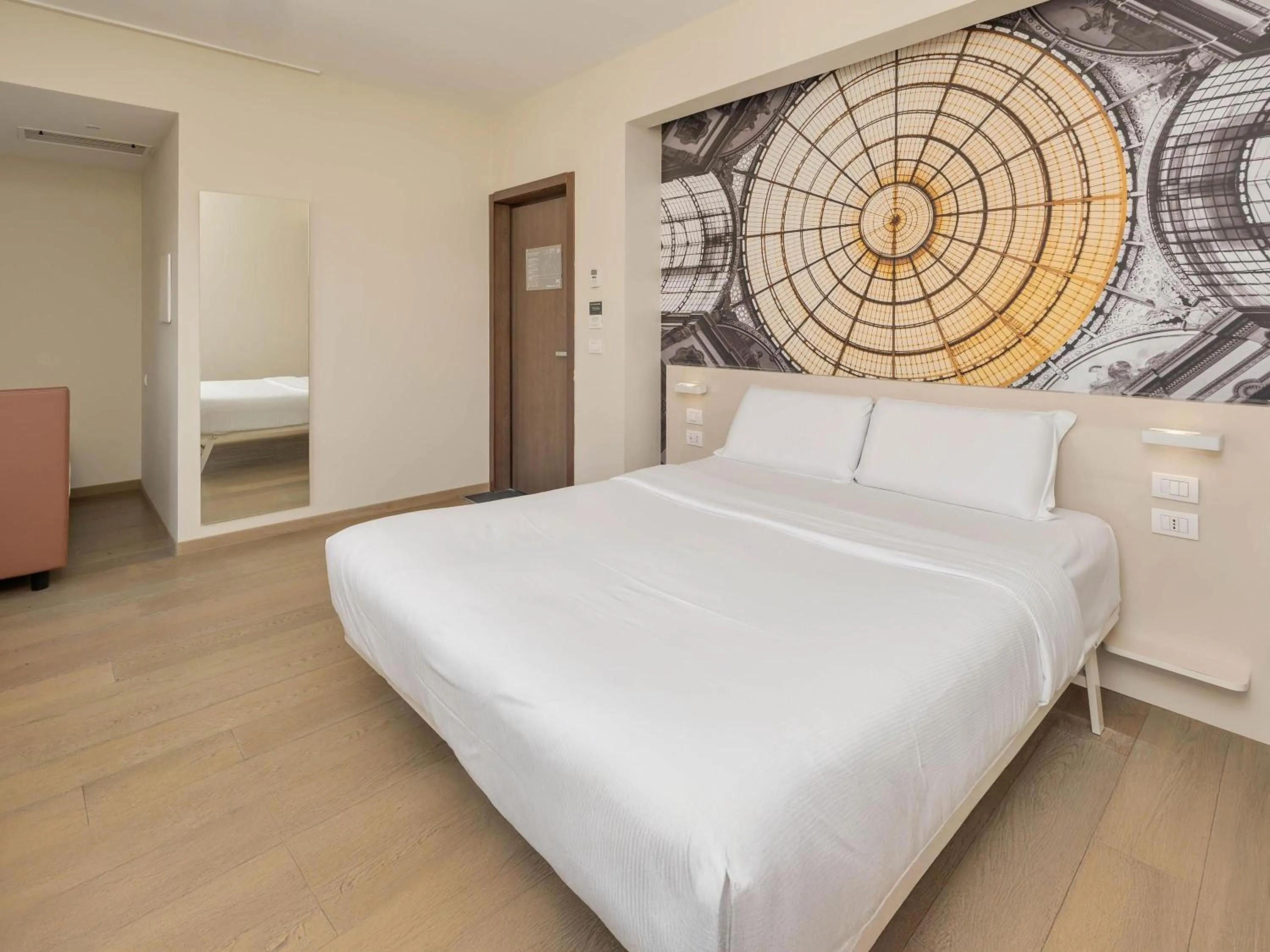 Photo of the whole room, Bed in B&B Hotel Milano Central Station