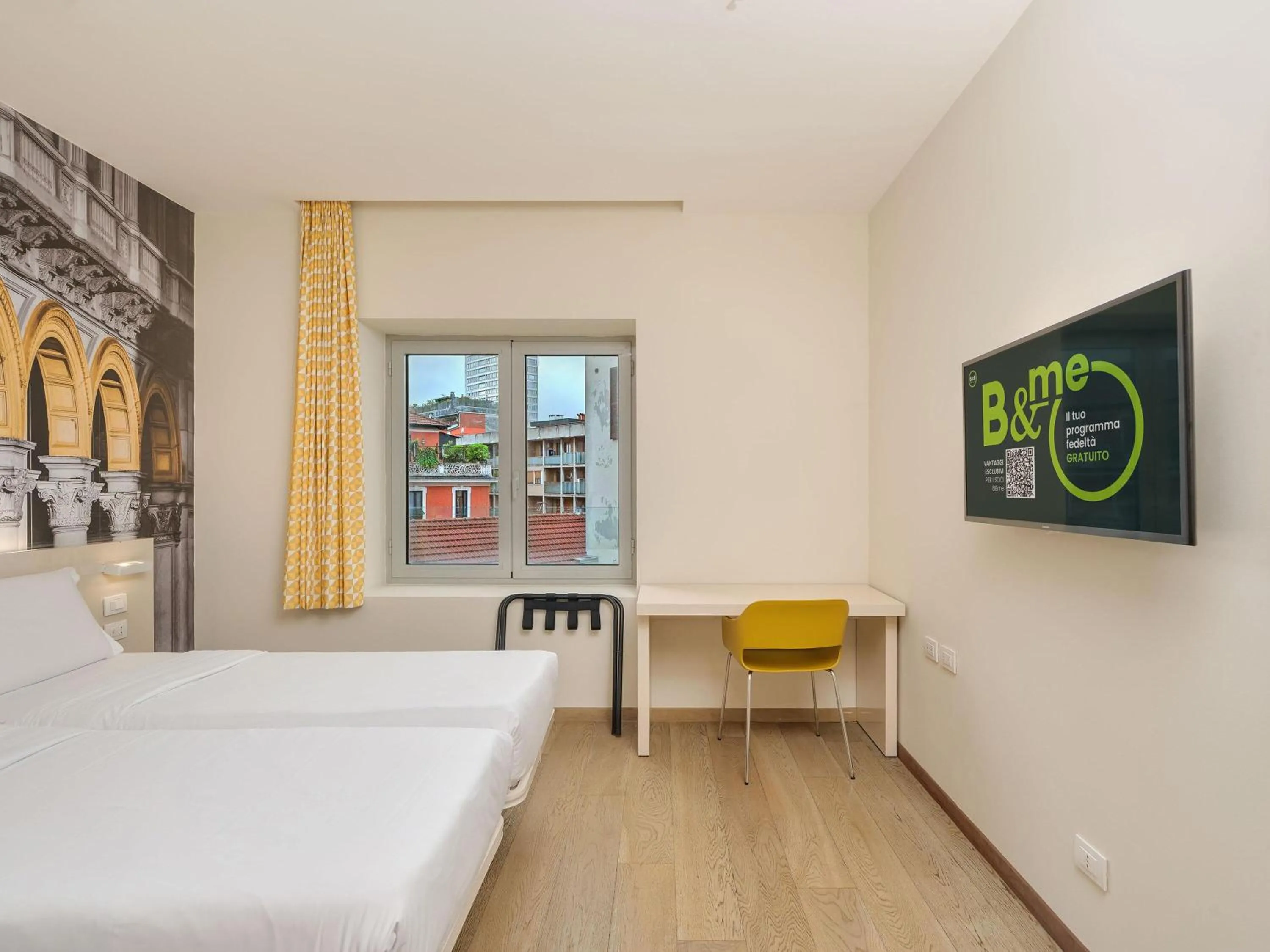 Photo of the whole room, Bed in B&B Hotel Milano Central Station