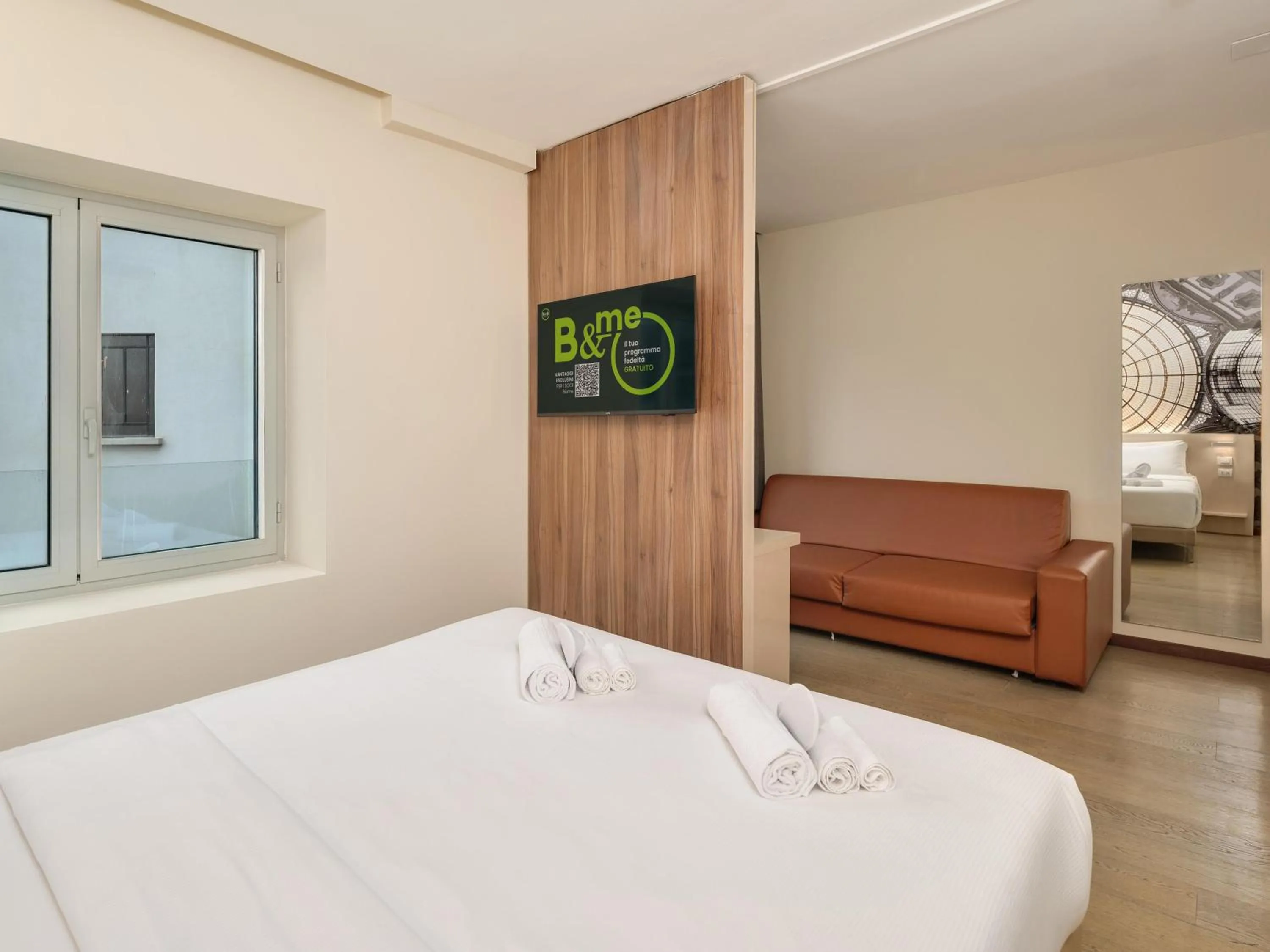 Photo of the whole room, Bed in B&B Hotel Milano Central Station