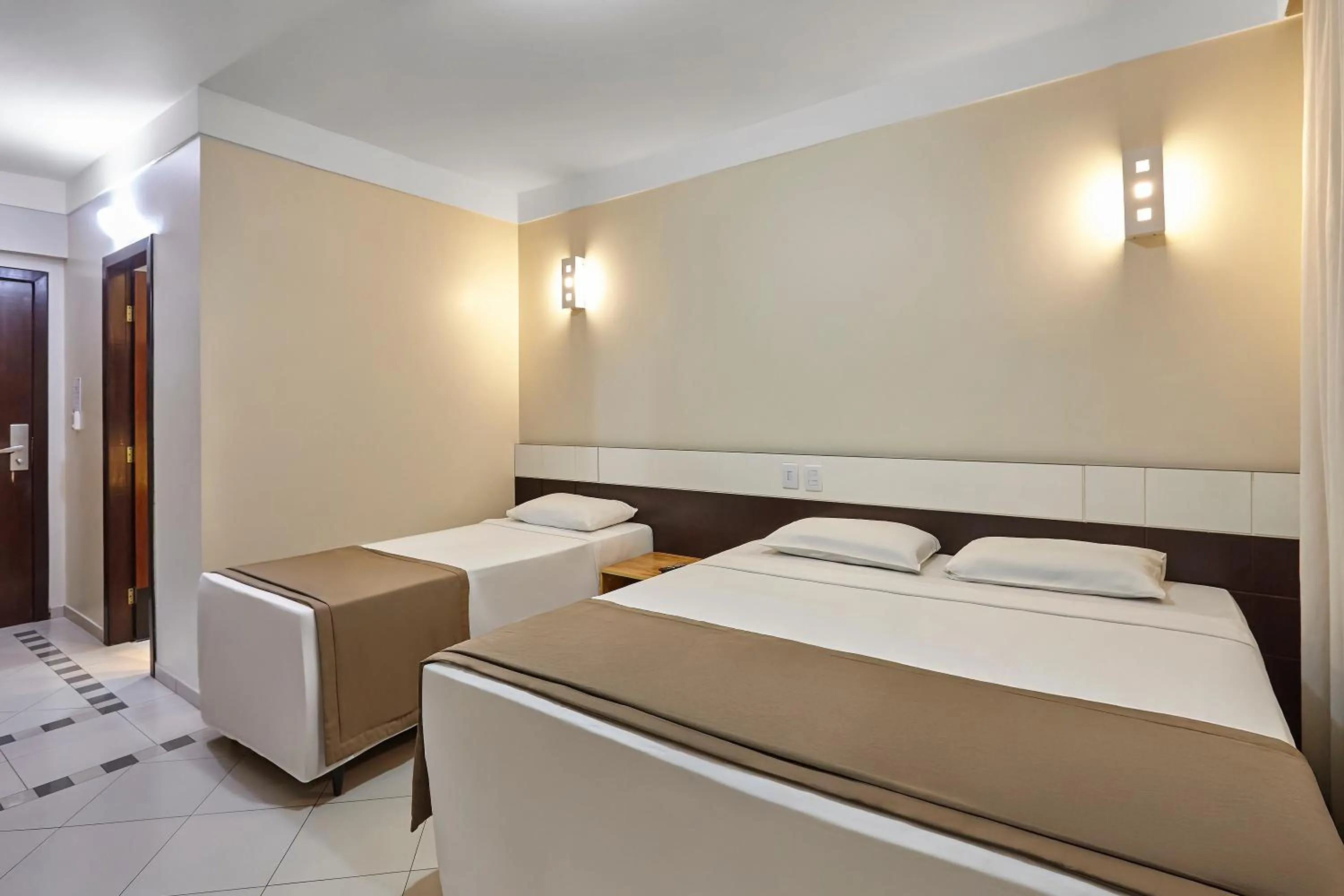 Bed in Hotel Nacional Inn Cuiabá