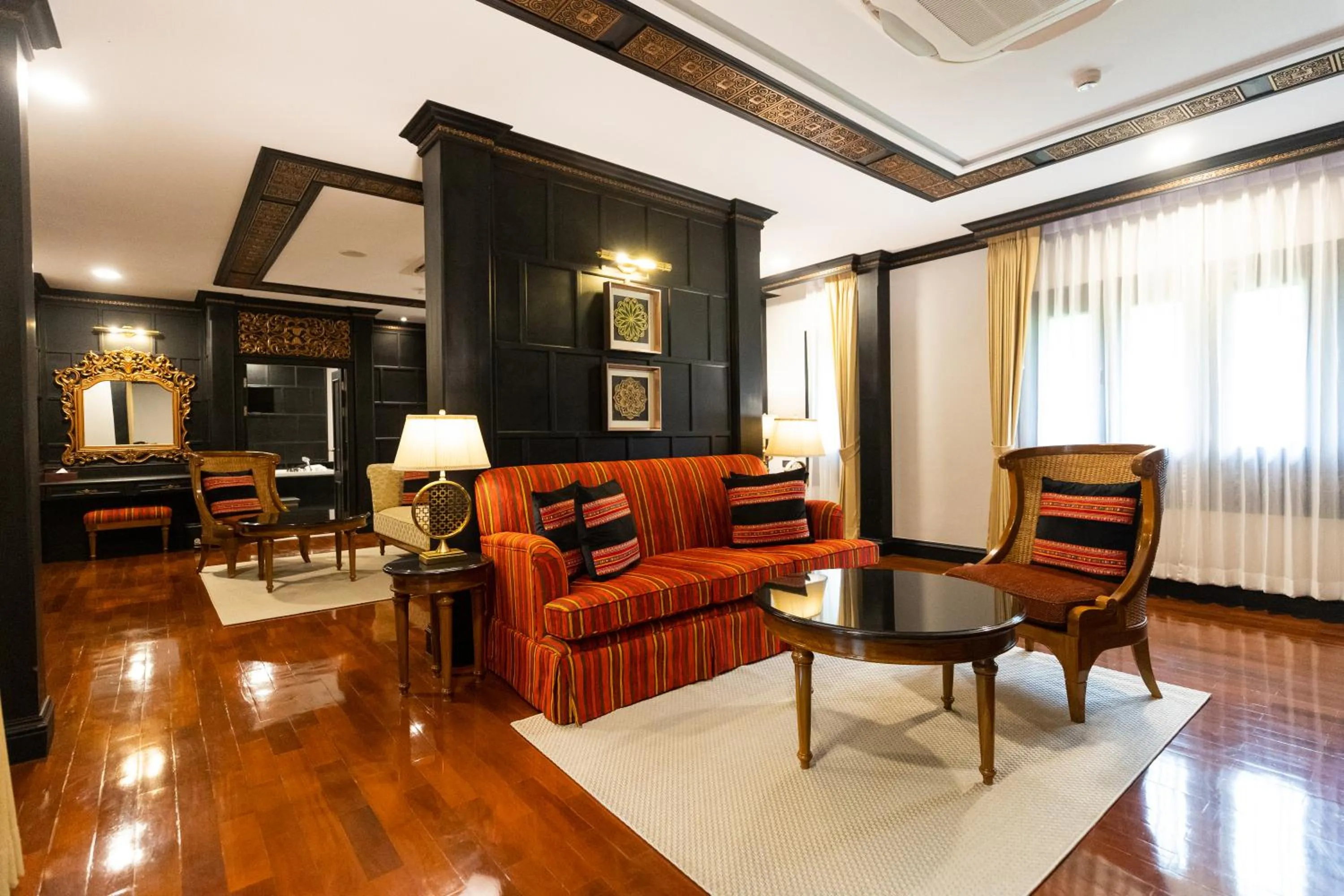 Living room in Lanna Resort Chiang Mai