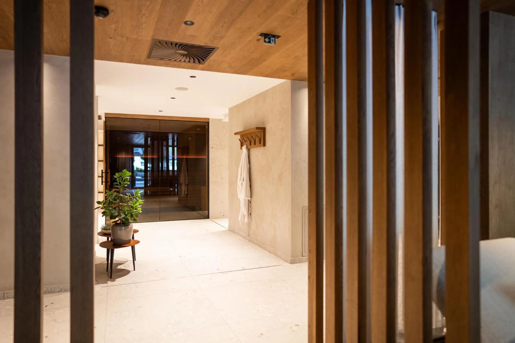 Sauna, Bed in Hotel Trofana Alpin