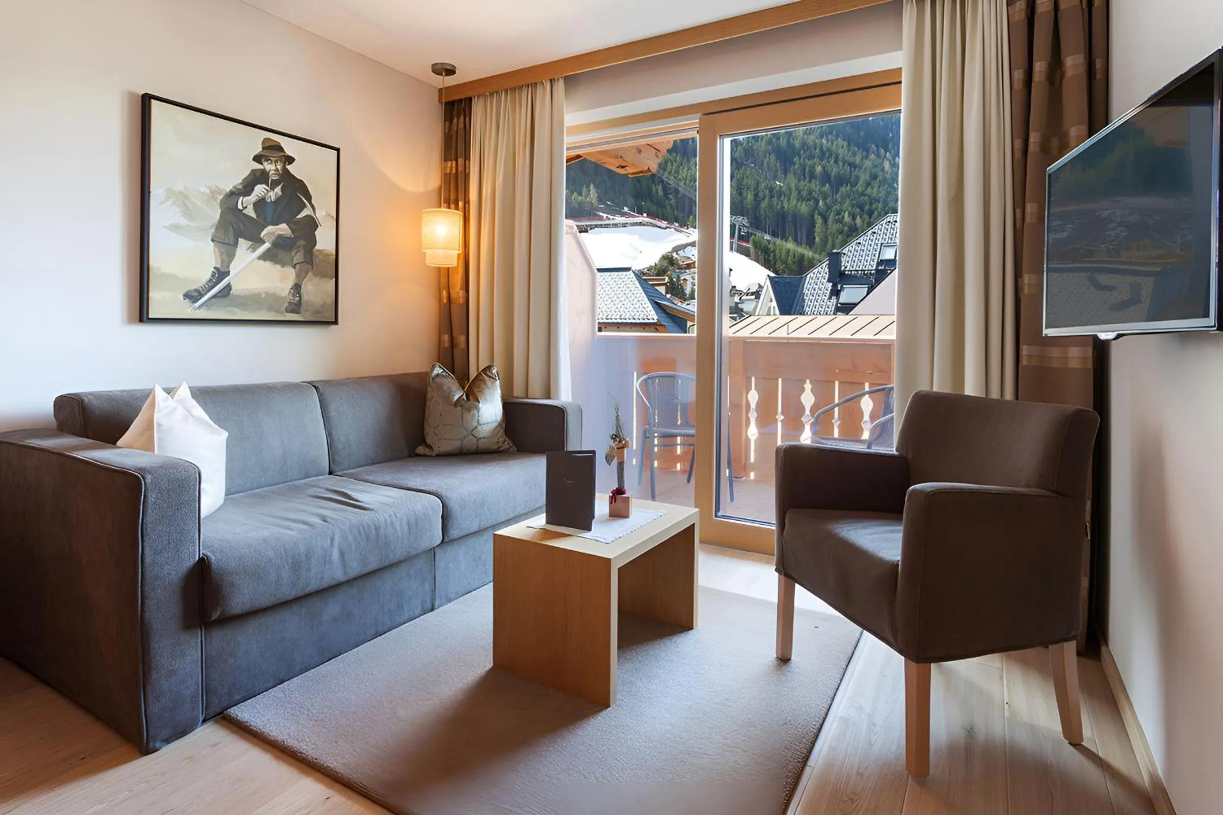 Living room in Hotel Trofana Alpin
