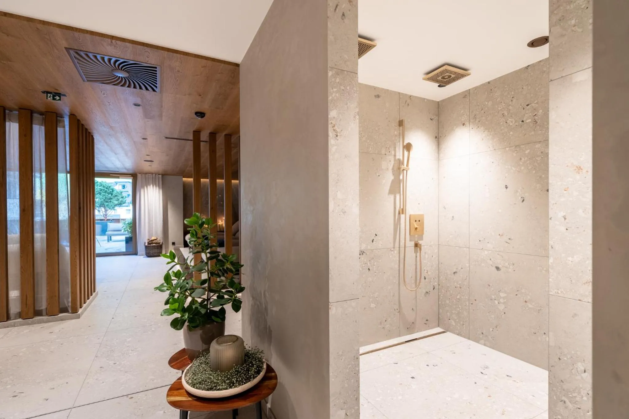 Sauna in Hotel Trofana Alpin