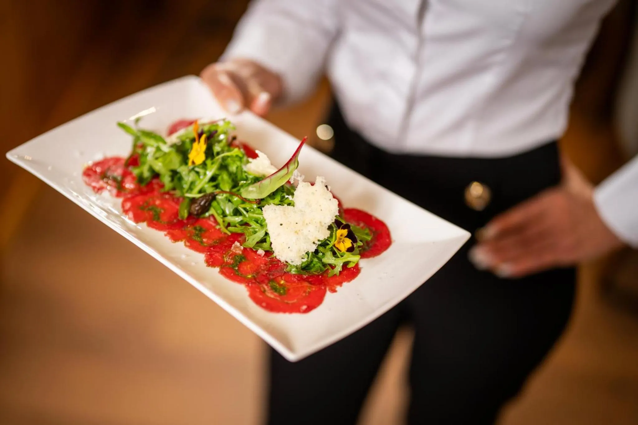 Food and drinks in Hotel Trofana Alpin