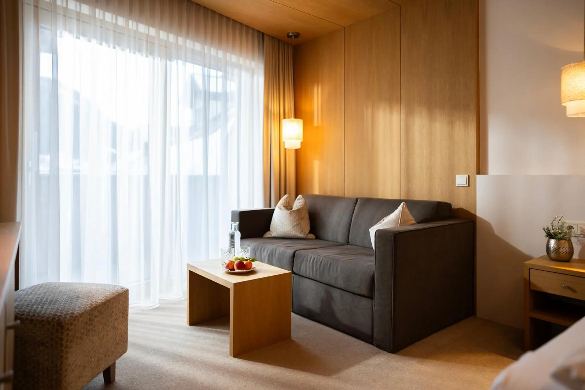 Seating area in Hotel Trofana Alpin