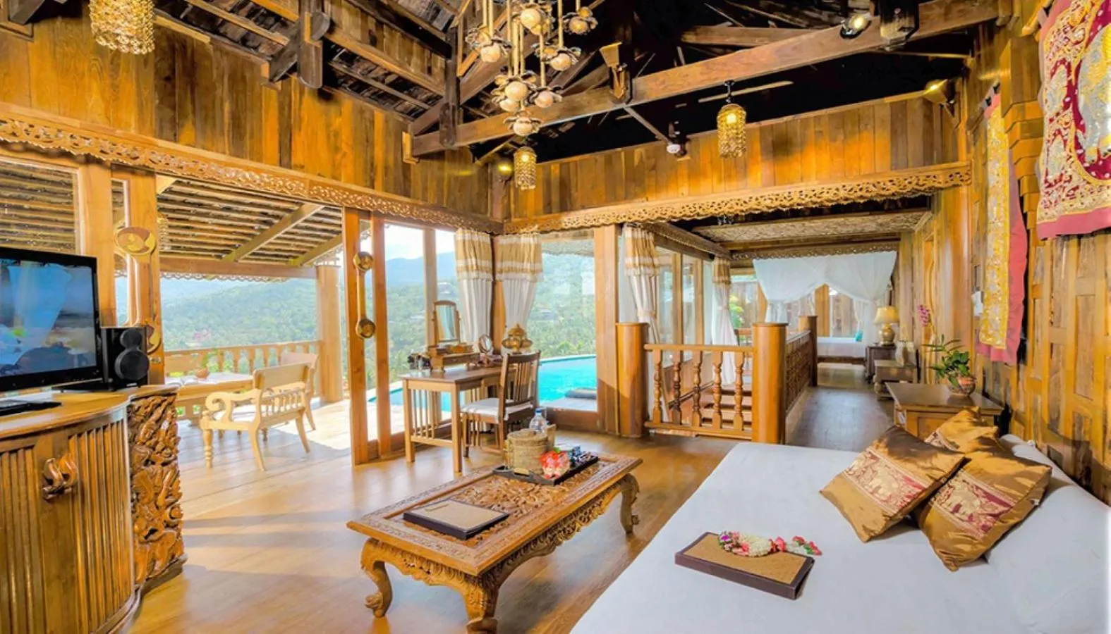 TV and multimedia in Santhiya Koh Phangan Resort and Spa