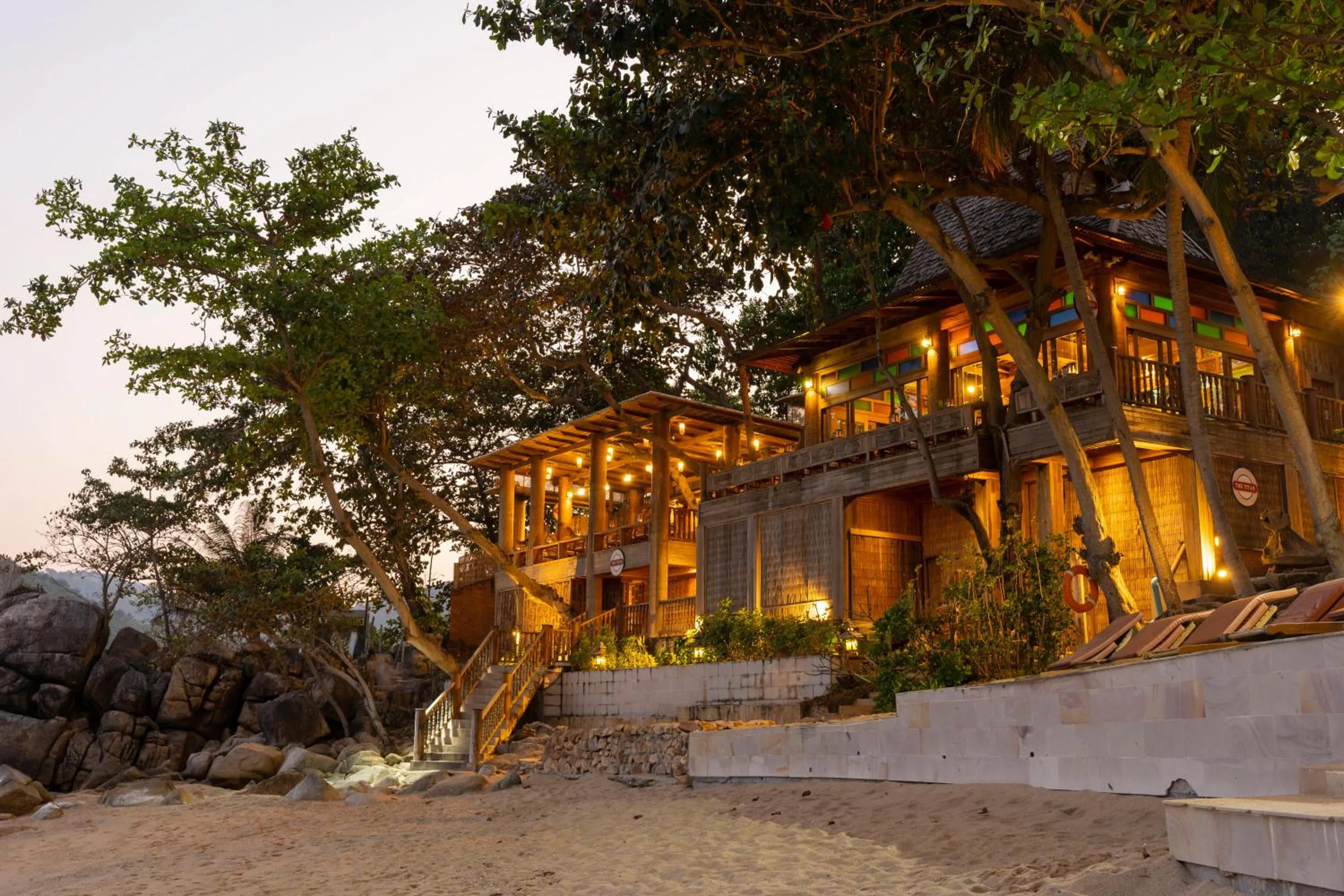 Restaurant/places to eat in Santhiya Koh Phangan Resort and Spa