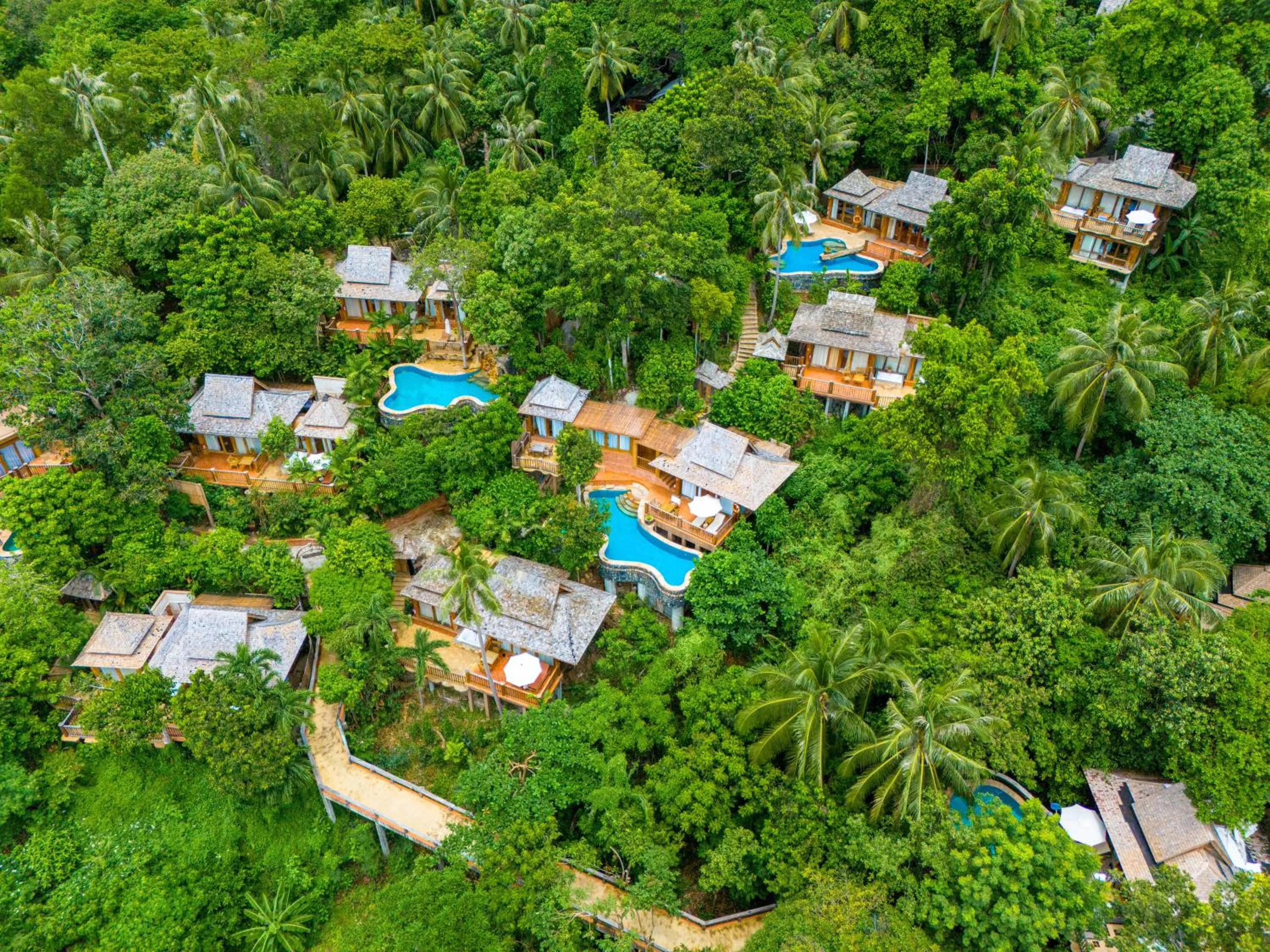 Property building in Santhiya Koh Phangan Resort and Spa