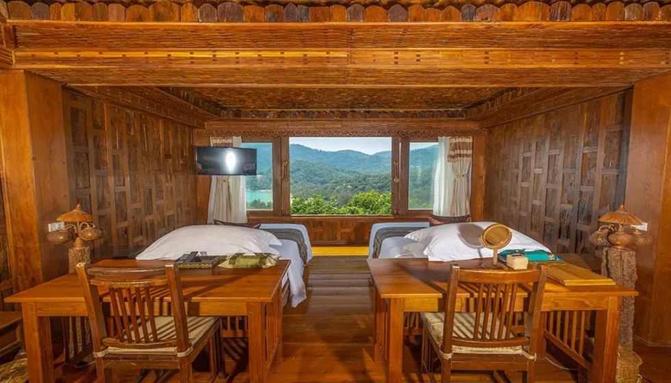 Bedroom, Bed in Santhiya Koh Phangan Resort and Spa