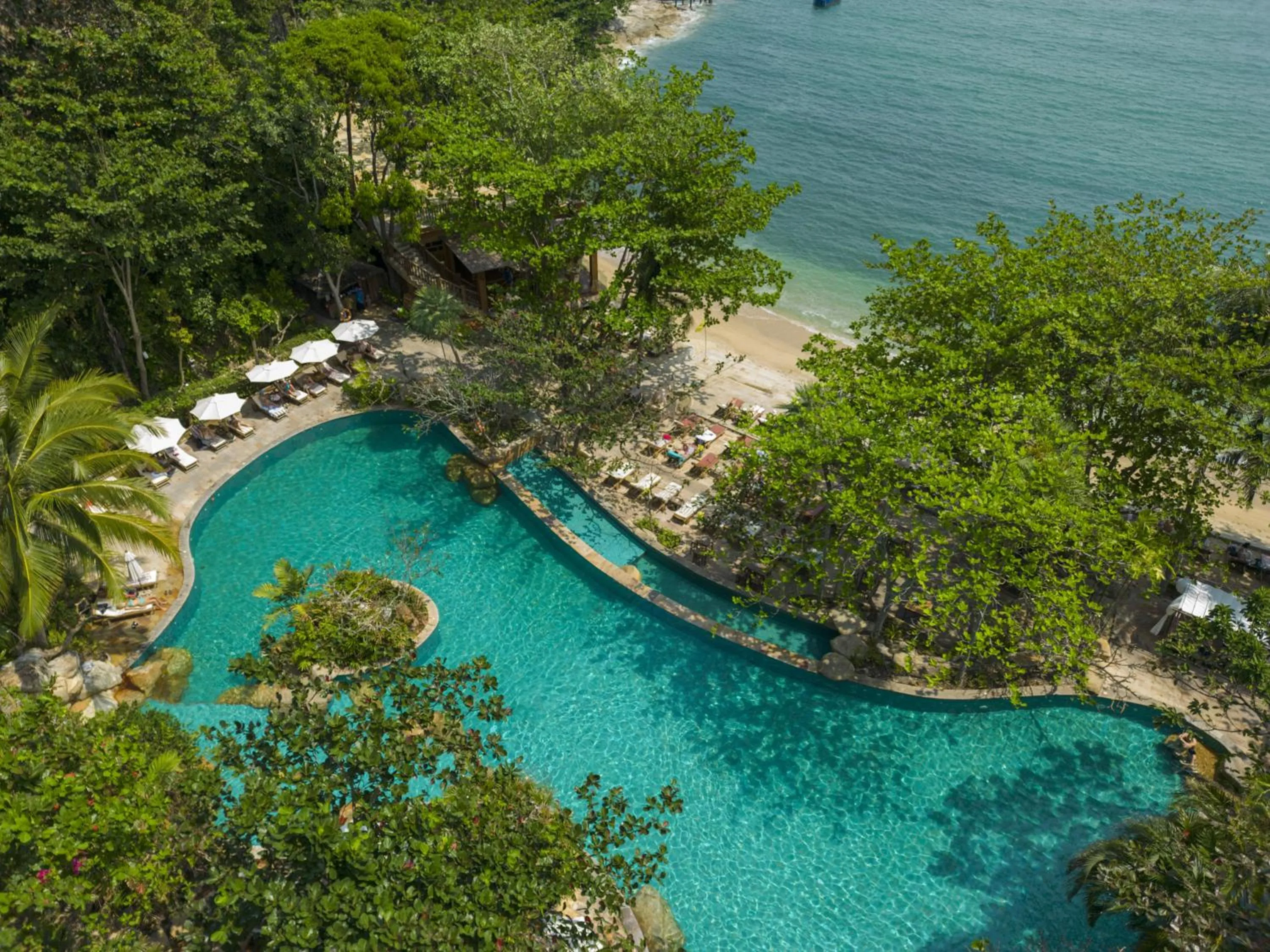 Swimming pool in Santhiya Koh Phangan Resort and Spa