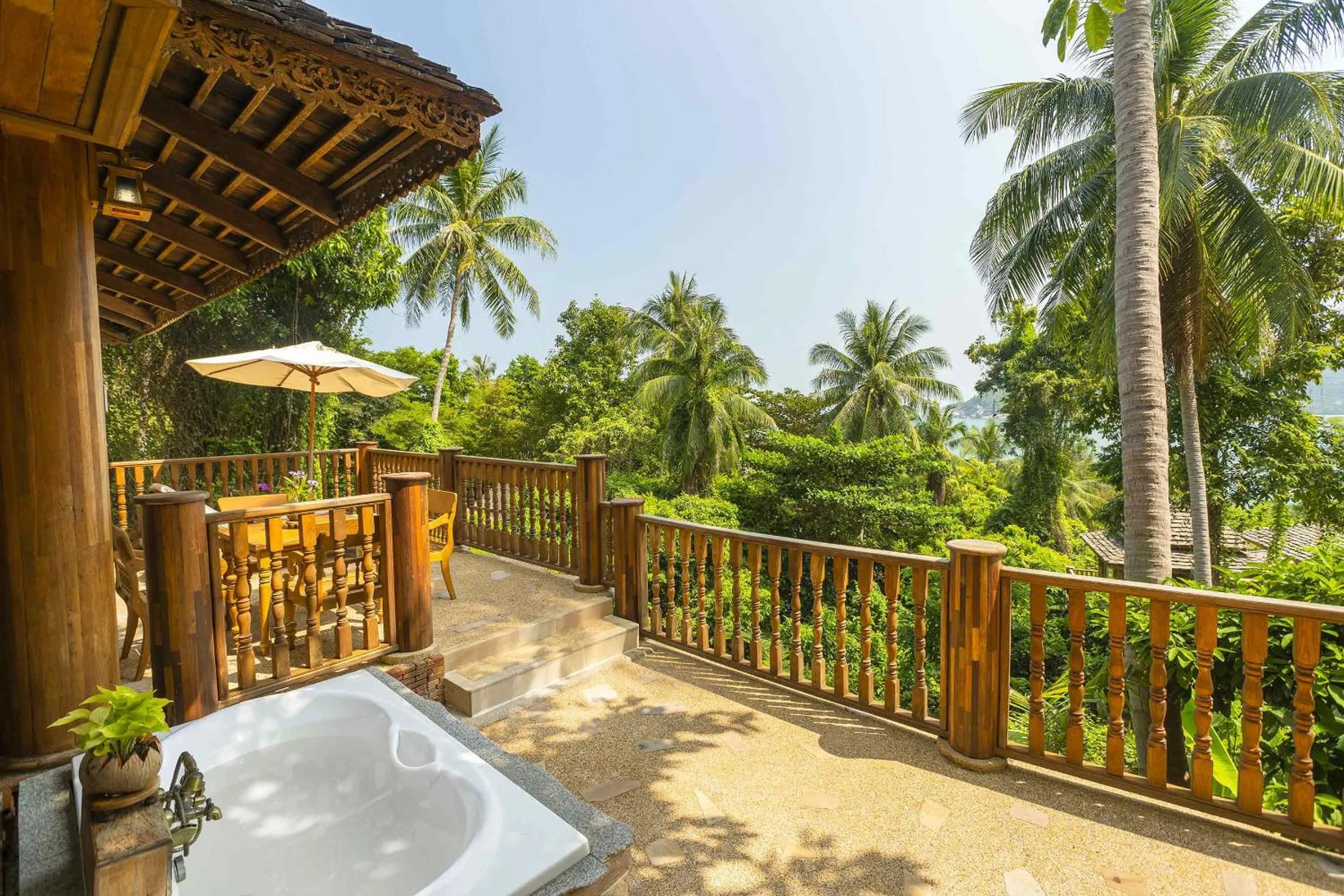 Garden in Santhiya Koh Phangan Resort and Spa