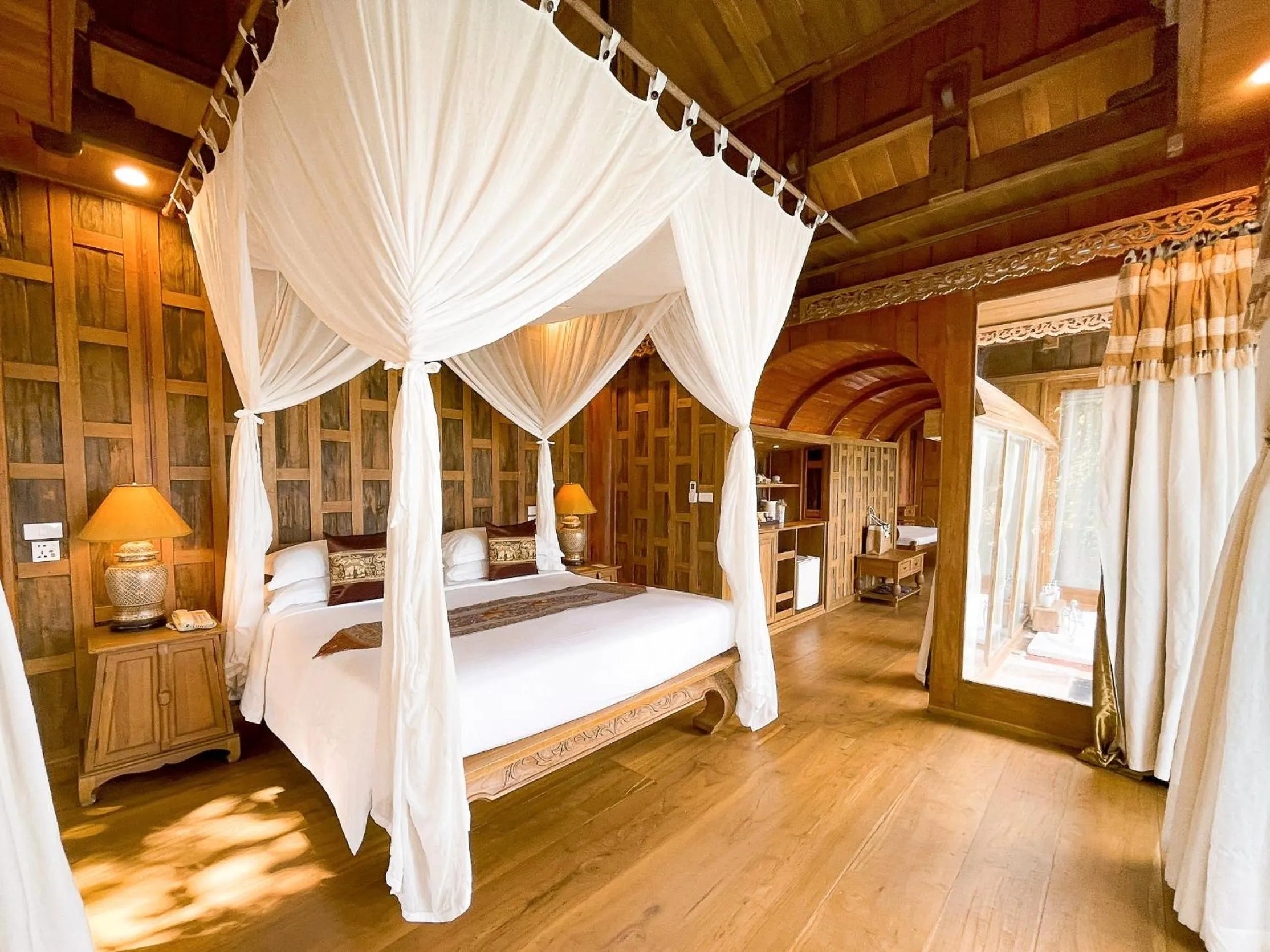 Bedroom, Bed in Santhiya Koh Phangan Resort and Spa