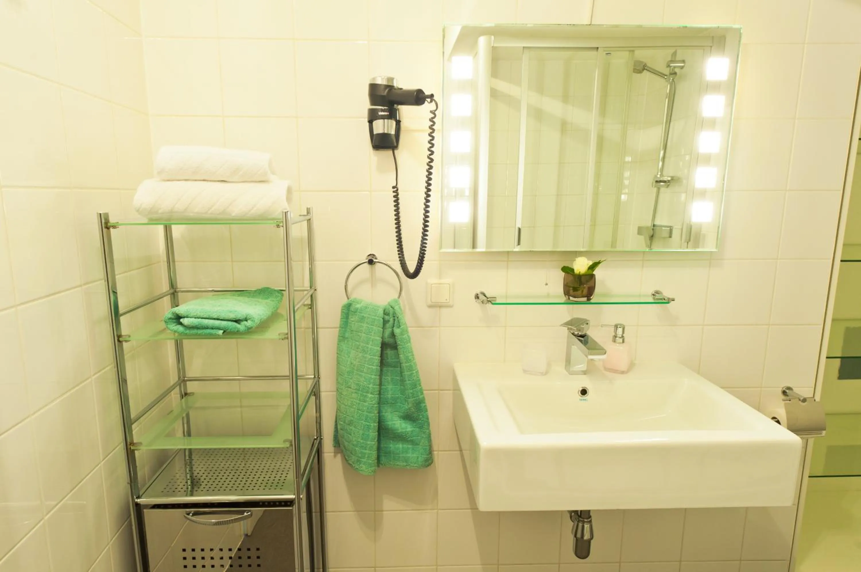 Bathroom in VOX Design Hotel