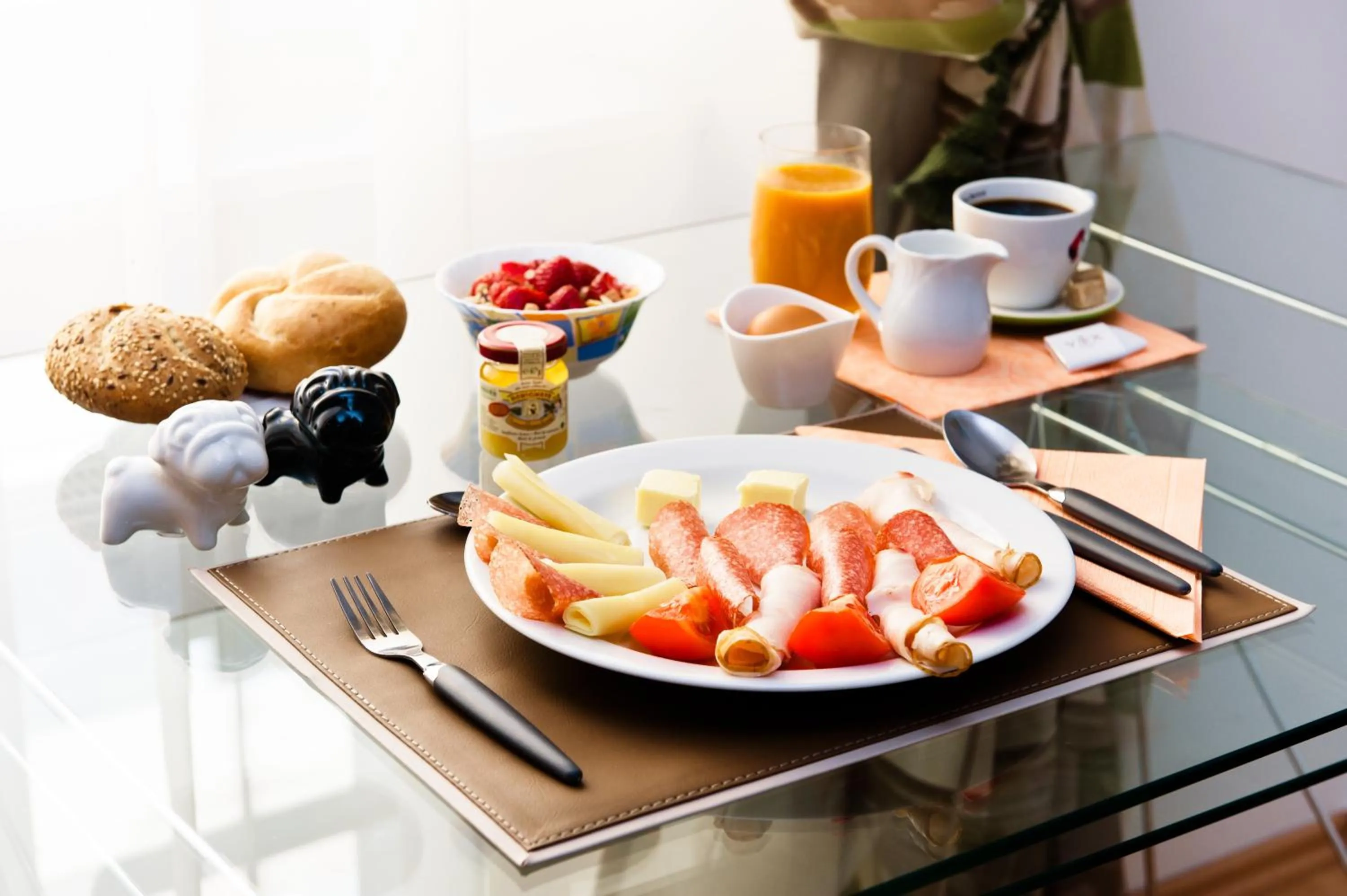Continental breakfast in VOX Design Hotel