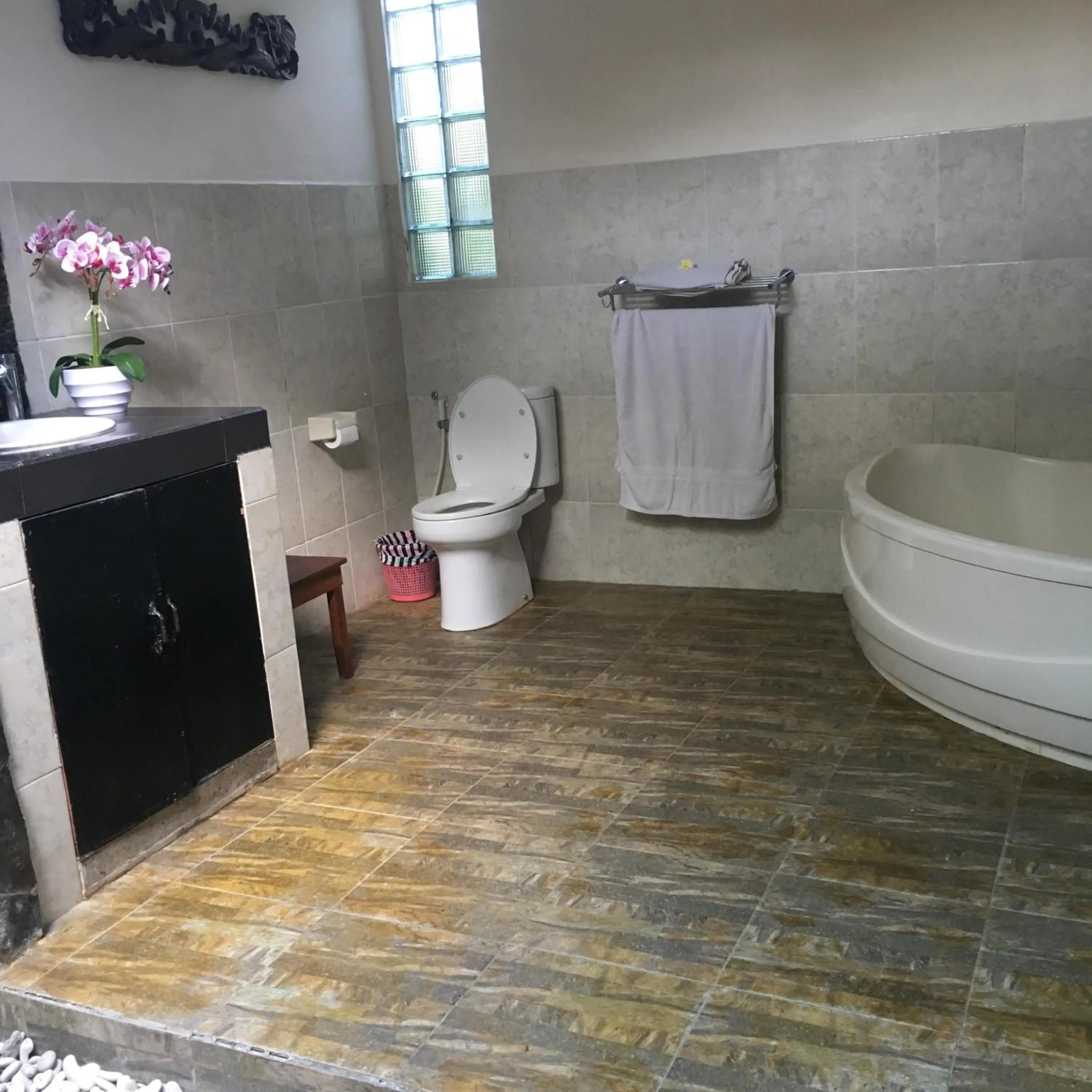 Toilet in Recep Bungalow