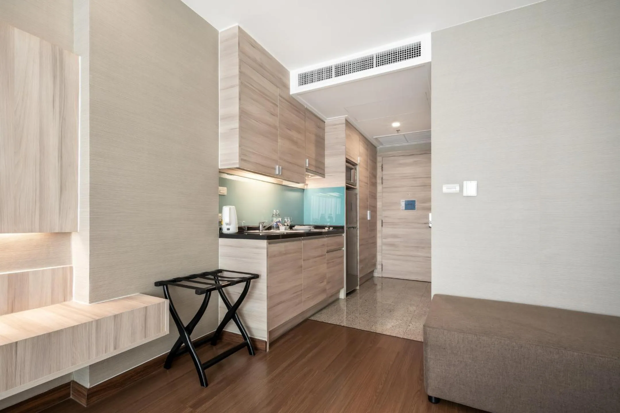 Kitchen or kitchenette in Adelphi Suites Bangkok
