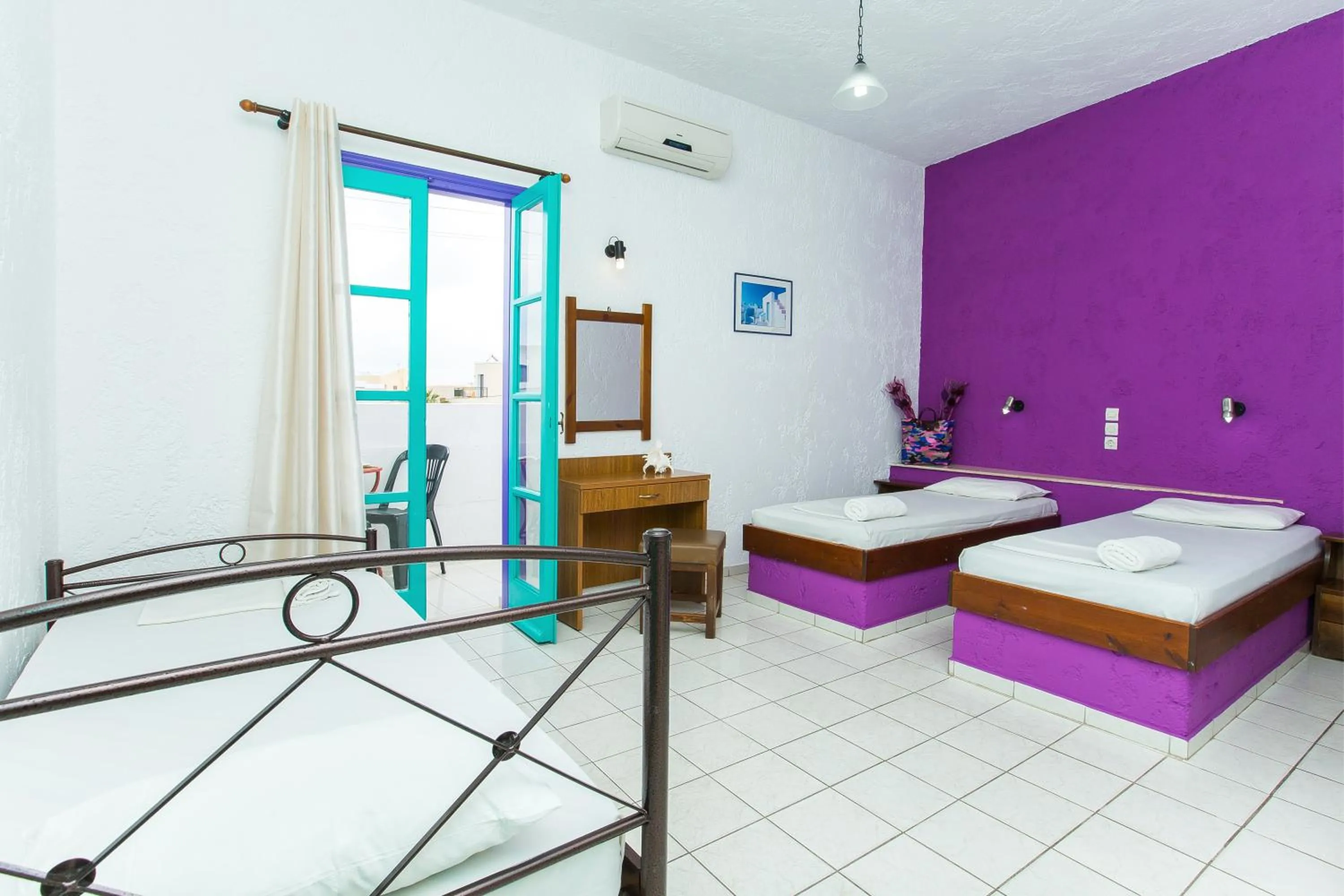 Bedroom, Bed in Litsa Studios