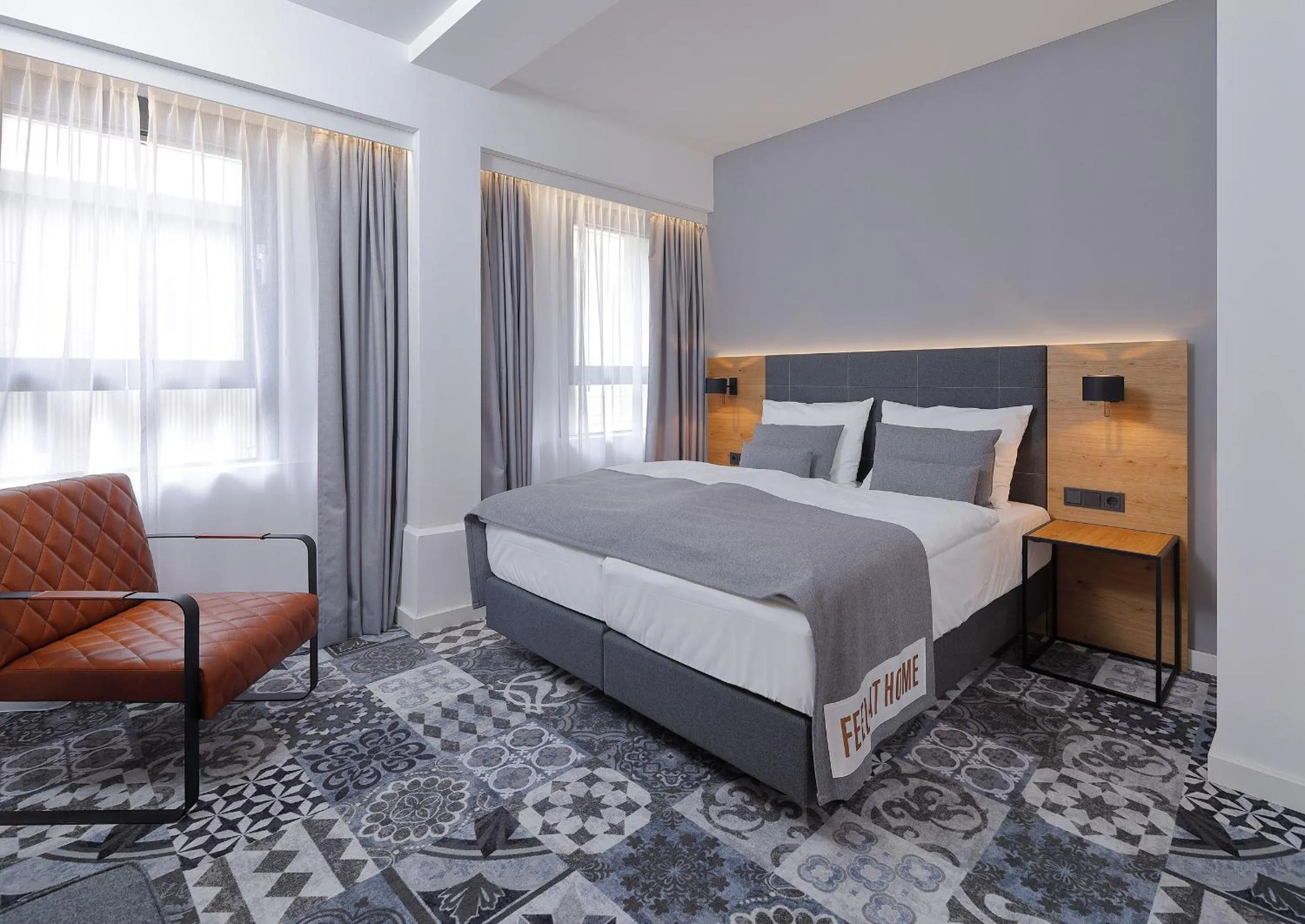 Bed in Coffee Fellows Hotel Dortmund