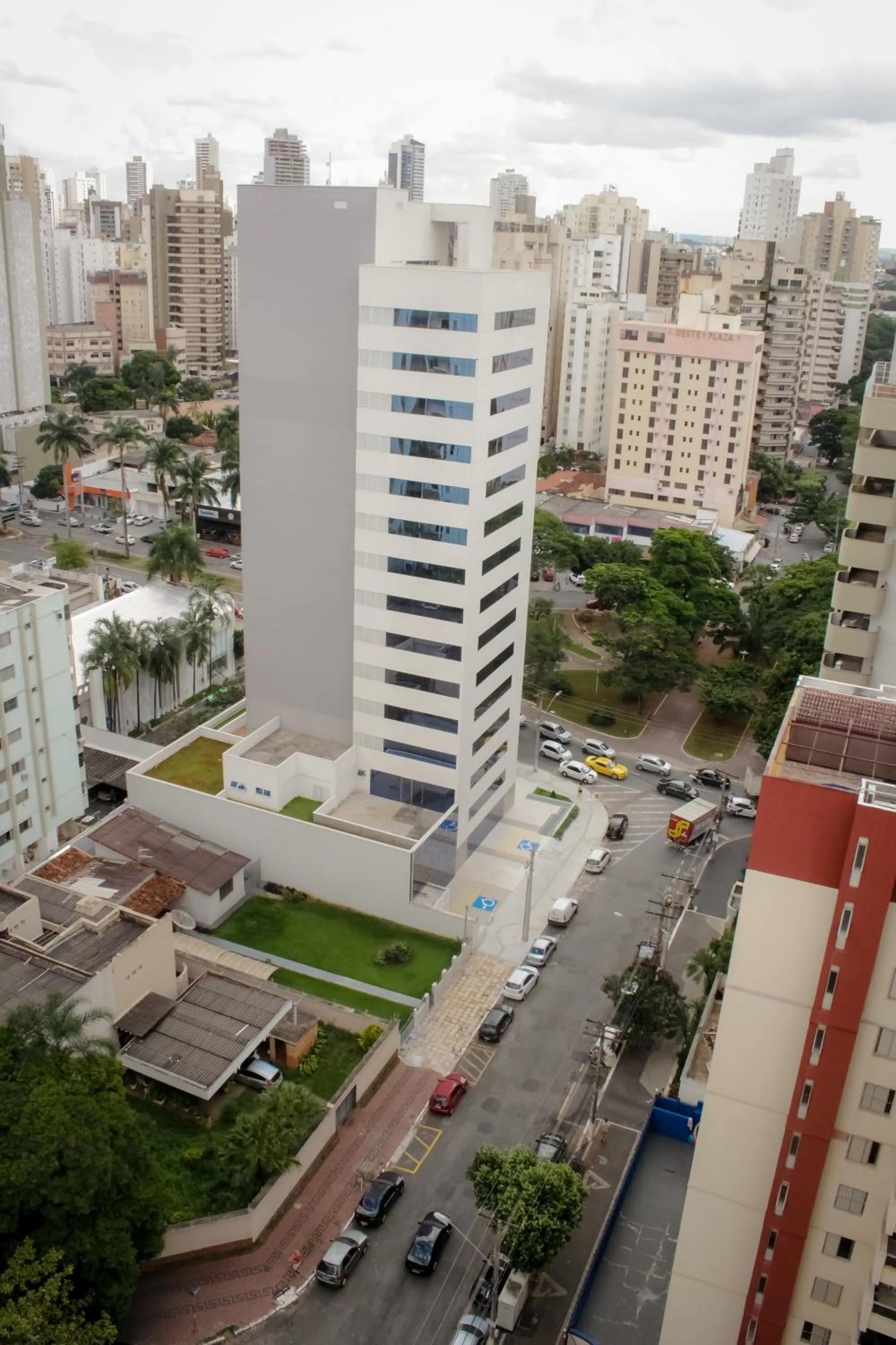 Bird's eye view in Flat Oeste La Residence