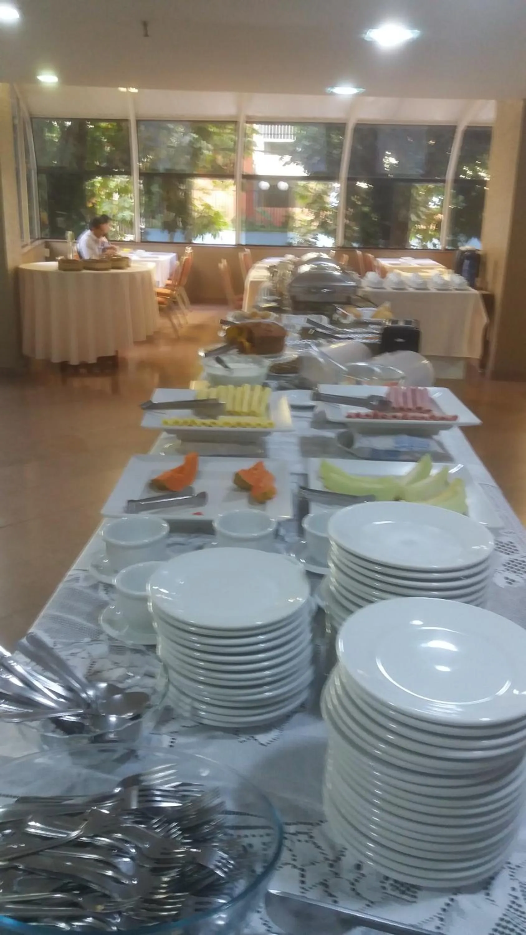 Area and facilities in Flat Oeste La Residence