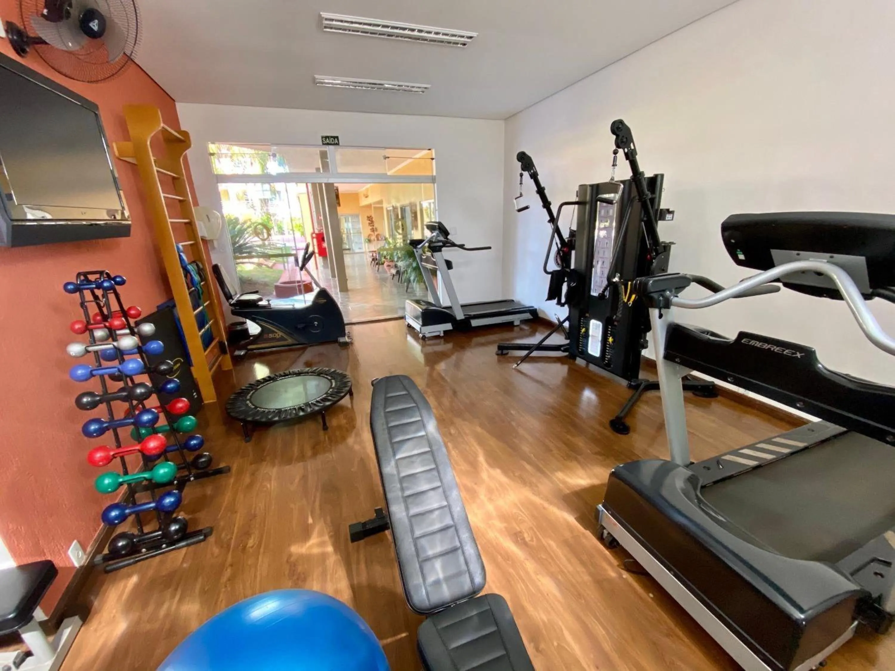 Fitness centre/facilities in Hotel Roda D'Agua
