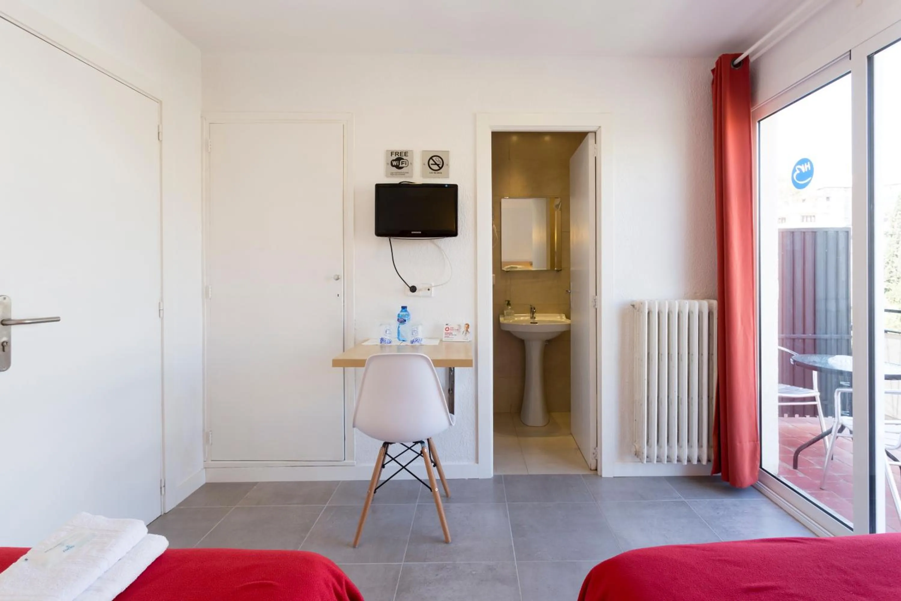 Bathroom in Hostal Bonany