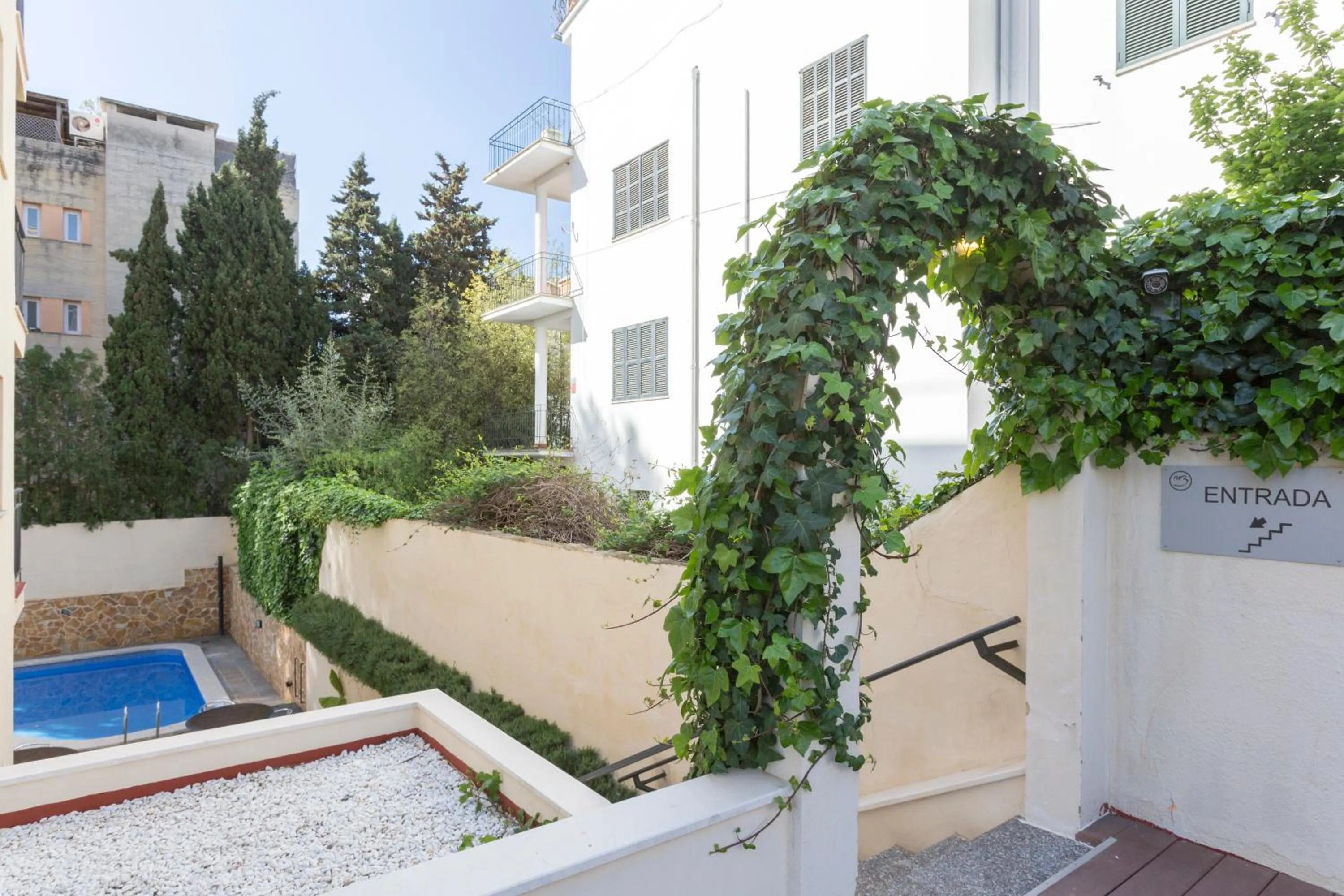 Lobby or reception in Hostal Bonany