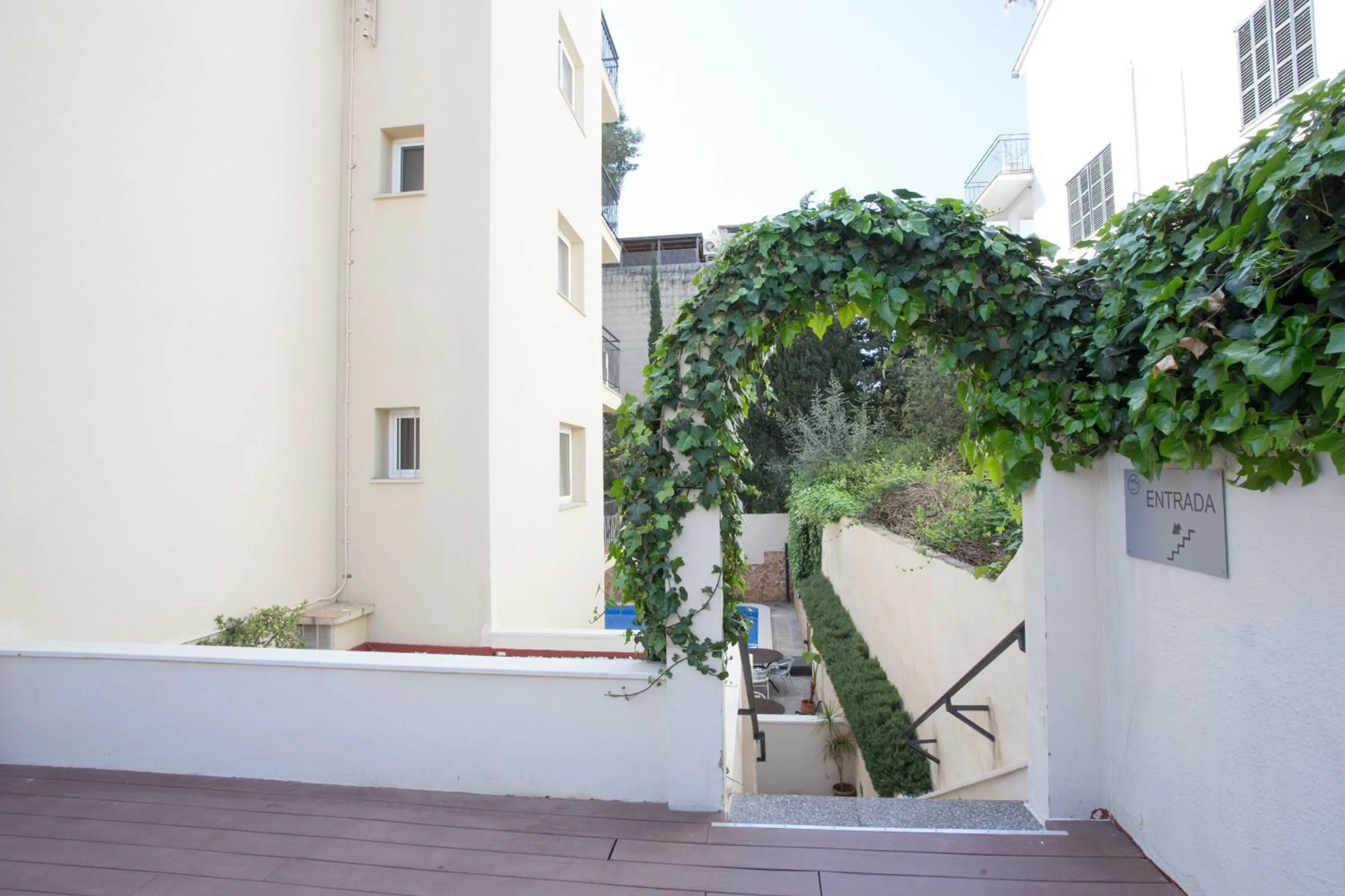 Lobby or reception in Hostal Bonany