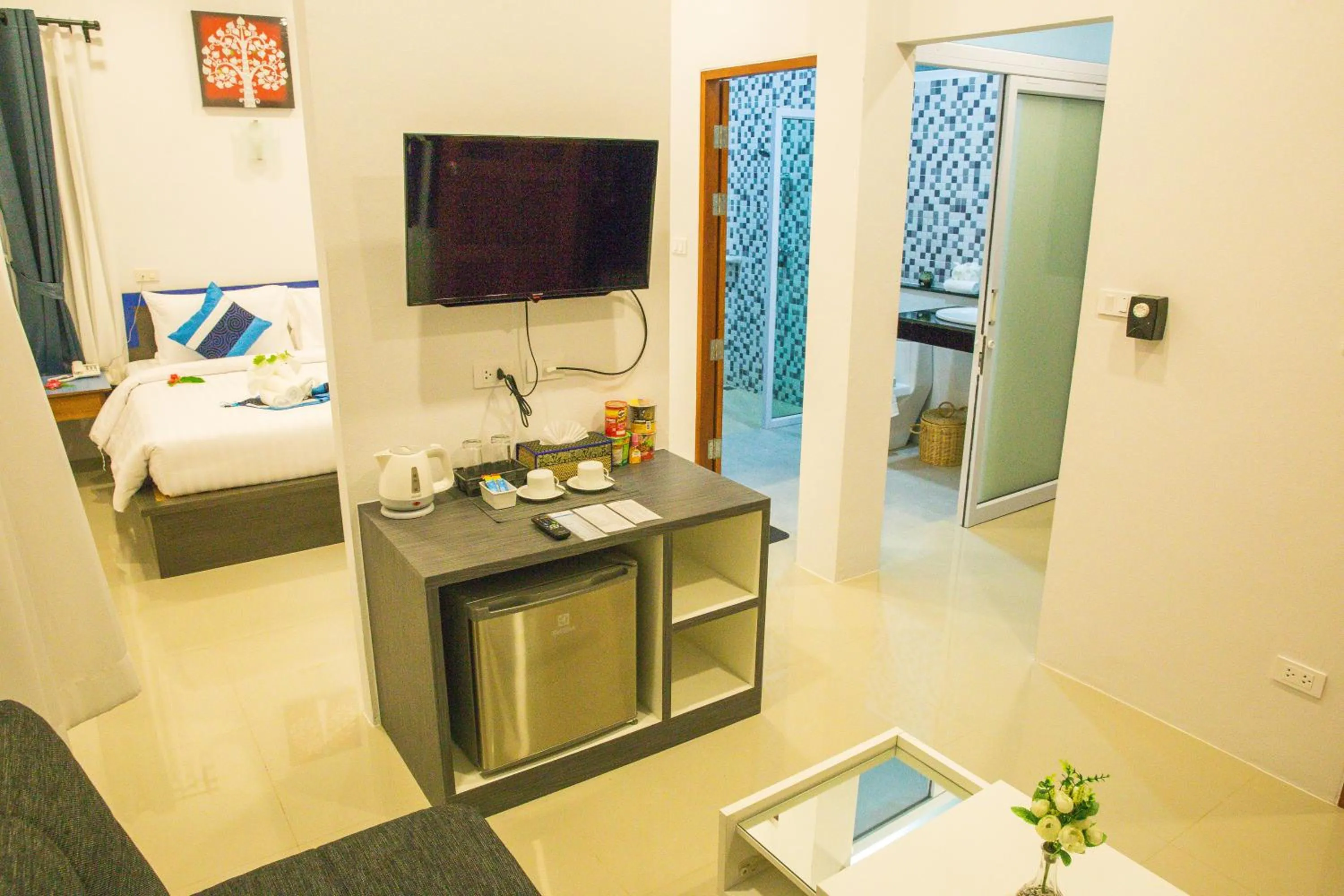 Living room, Bed in Adarin Beach Resort