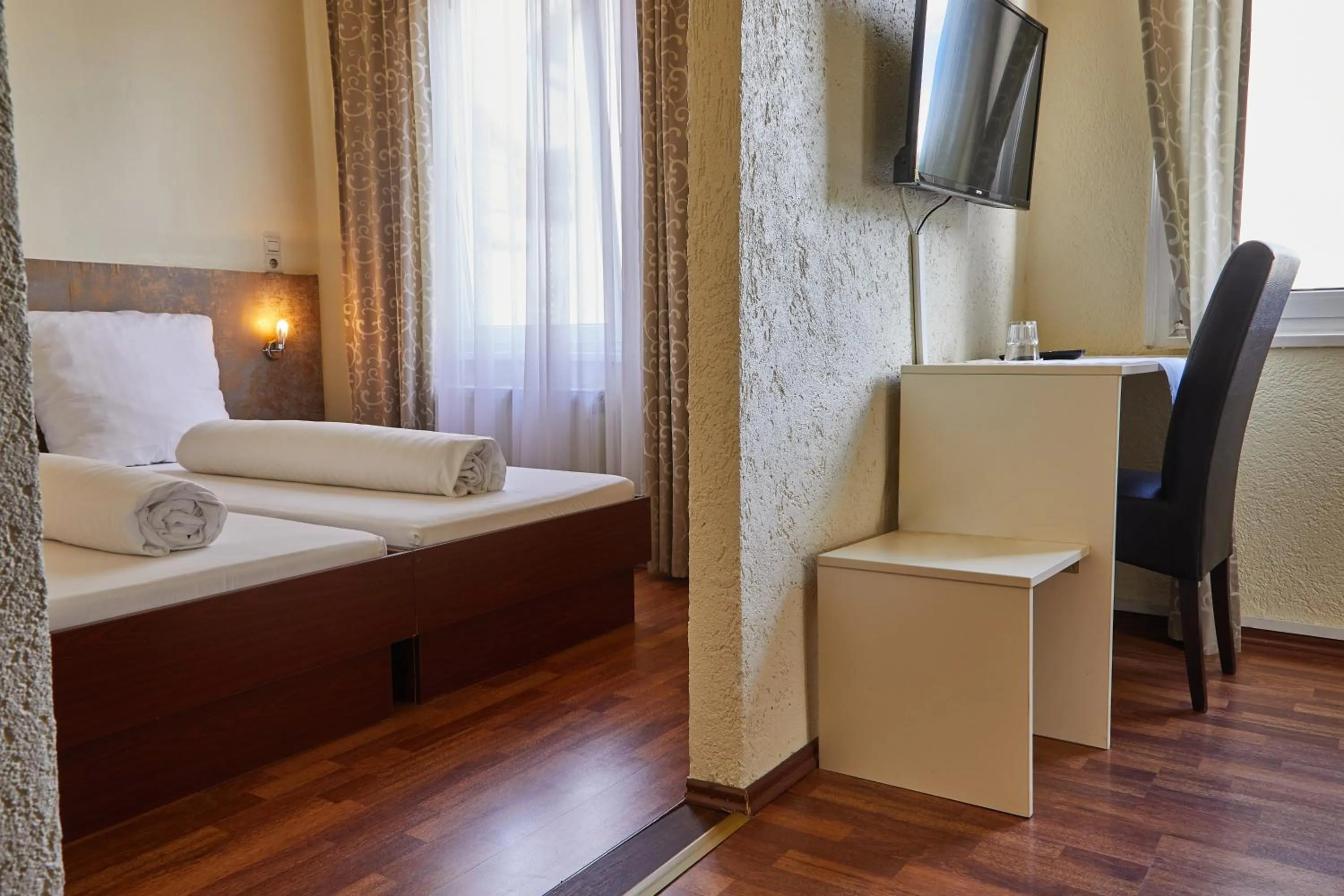 Bed in Hotel Riviera